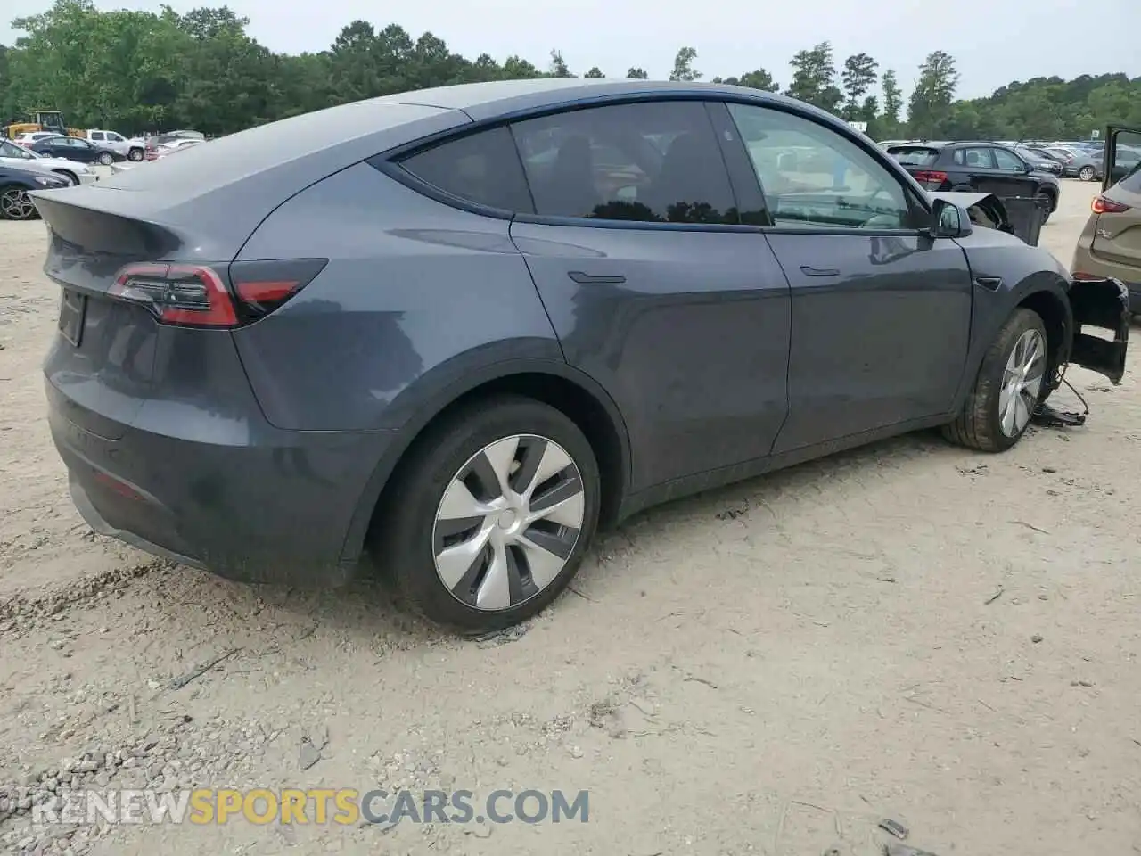 3 Photograph of a damaged car 7SAYGDED8PF959212 TESLA MODEL Y 2023