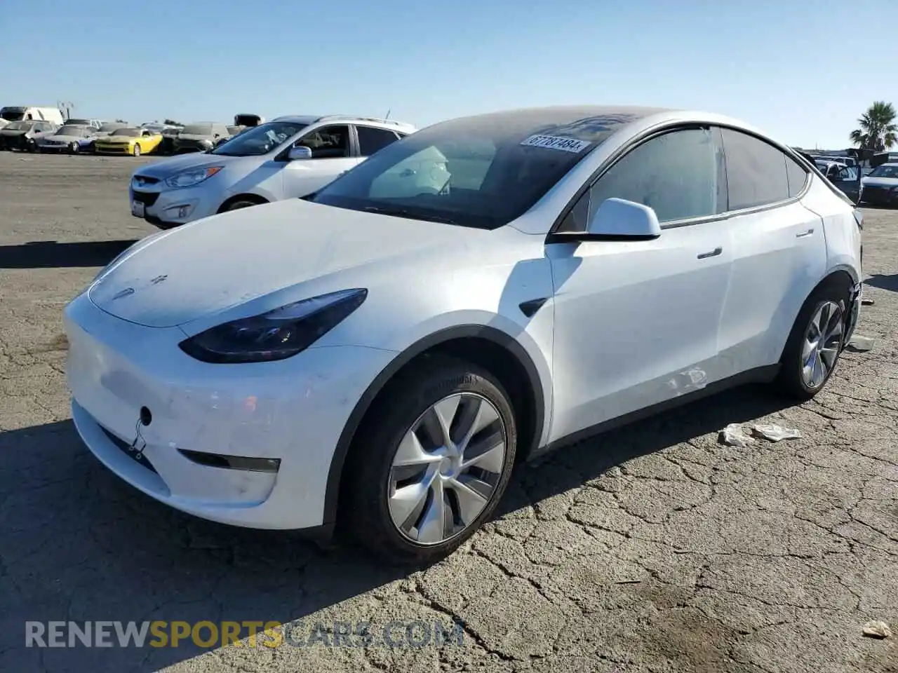 1 Photograph of a damaged car 7SAYGDED8PF959565 TESLA MODEL Y 2023