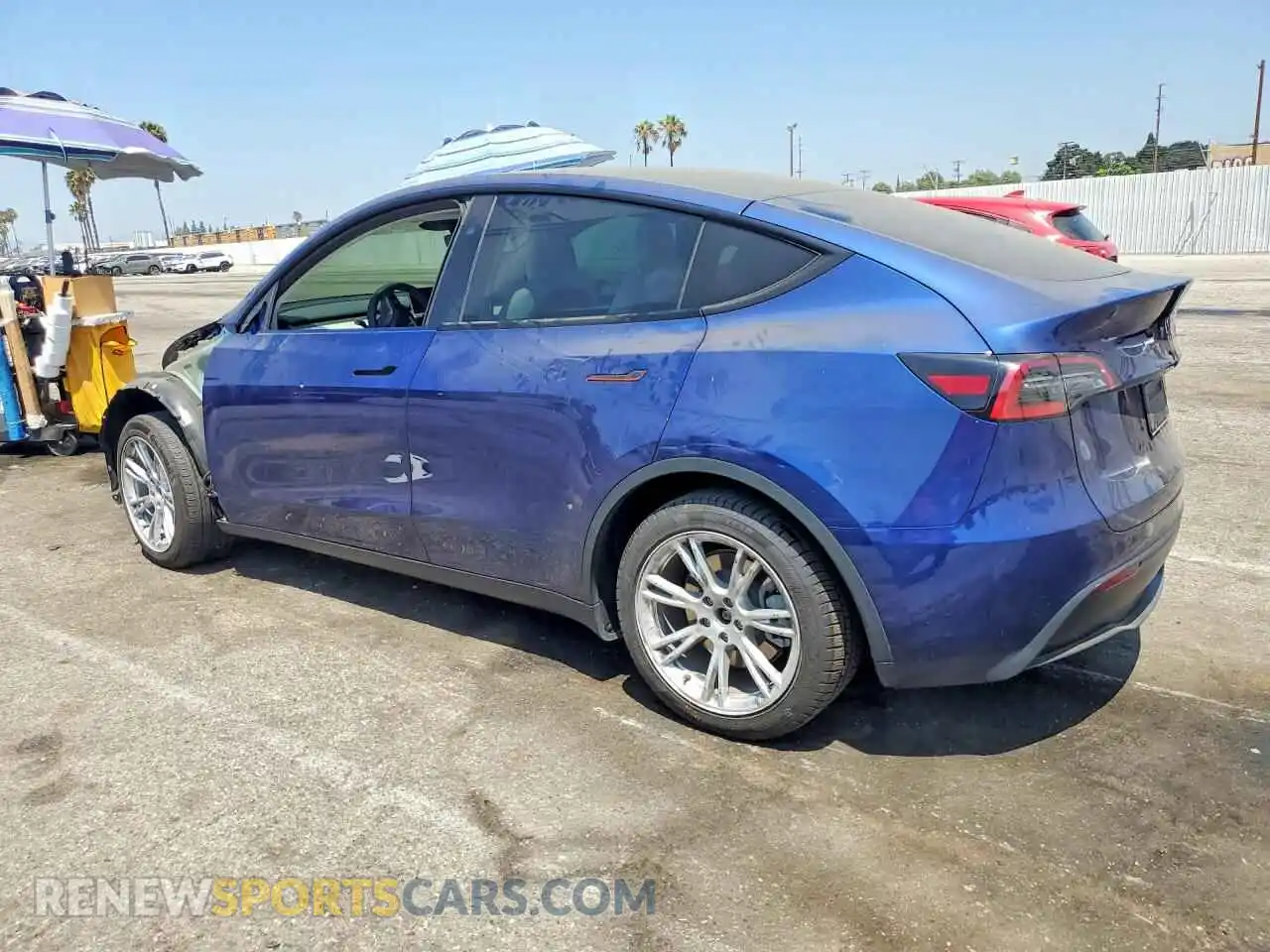 2 Photograph of a damaged car 7SAYGDED8PF960571 TESLA MODEL Y 2023