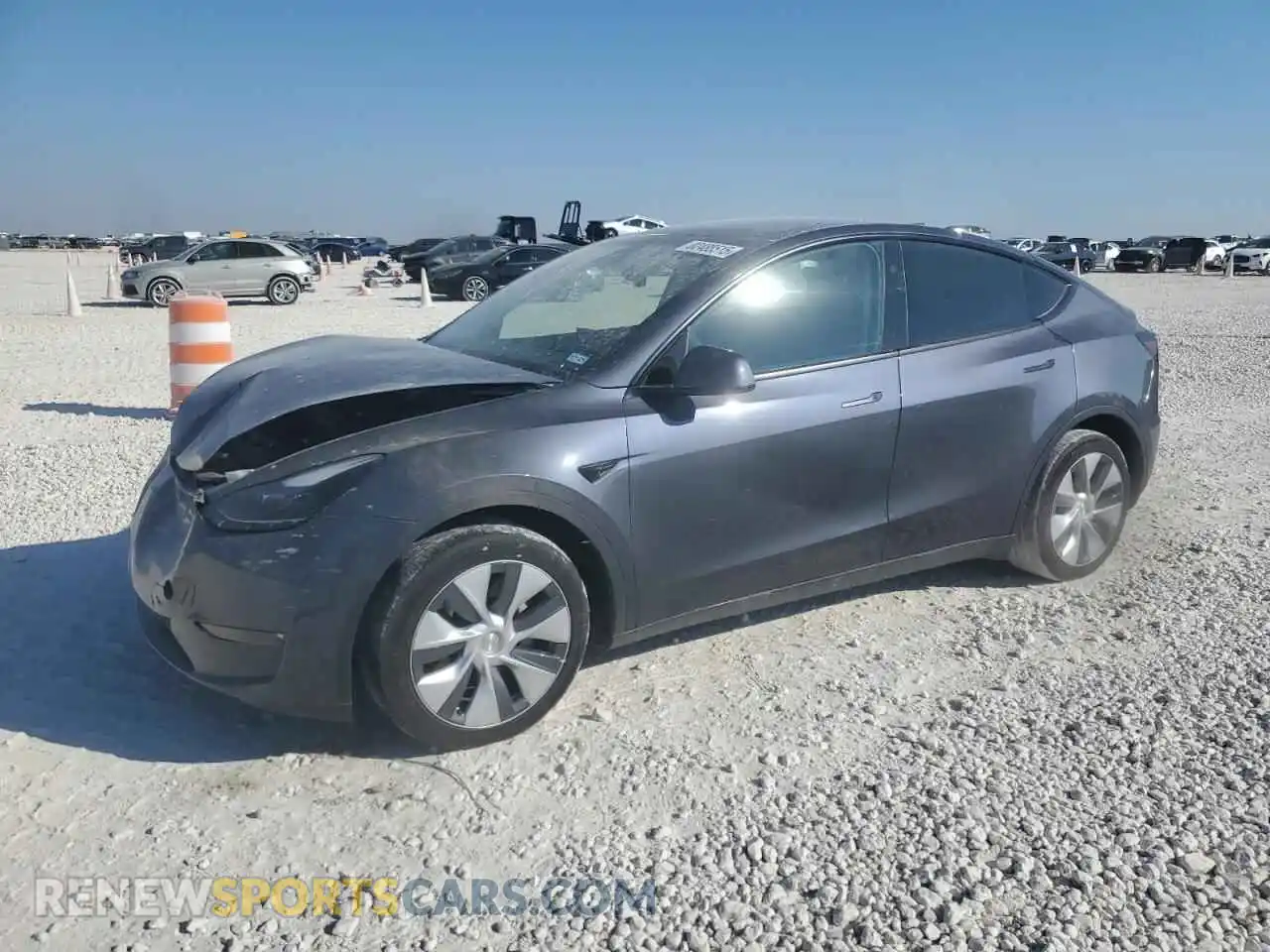 1 Photograph of a damaged car 7SAYGDED9PF947604 TESLA MODEL Y 2023