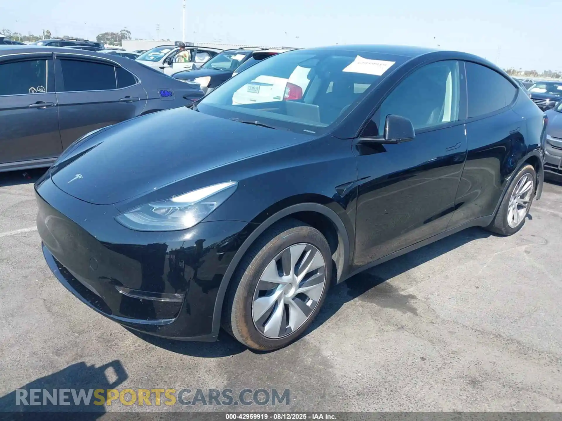 2 Photograph of a damaged car 7SAYGDED9PF947859 TESLA MODEL Y 2023