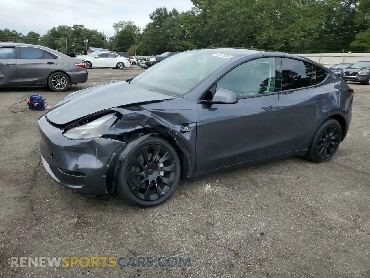 1 Photograph of a damaged car 7SAYGDED9PF949109 TESLA MODEL Y 2023