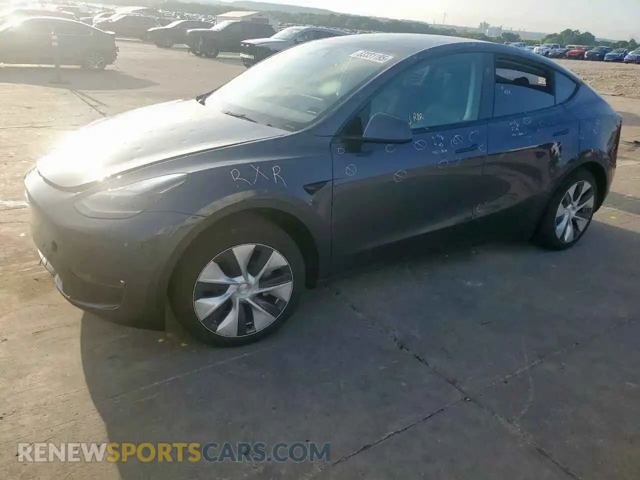 1 Photograph of a damaged car 7SAYGDED9PF962524 TESLA MODEL Y 2023