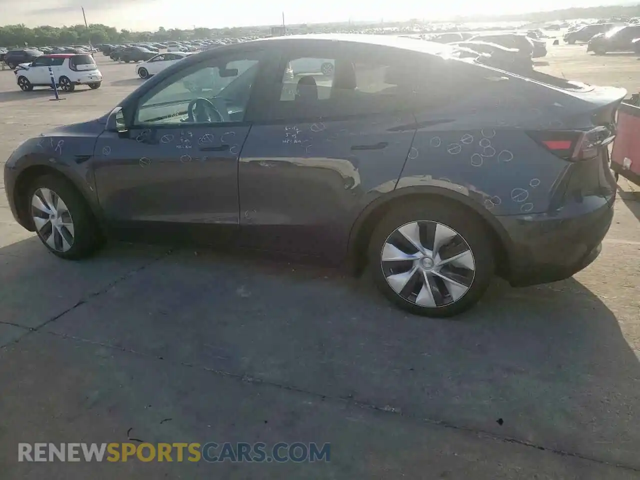 2 Photograph of a damaged car 7SAYGDED9PF962524 TESLA MODEL Y 2023