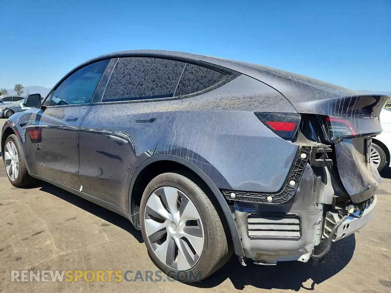 2 fotografías del automóvil dañado 7SAYGDEDXPF949734 TESLA MODEL Y 2023