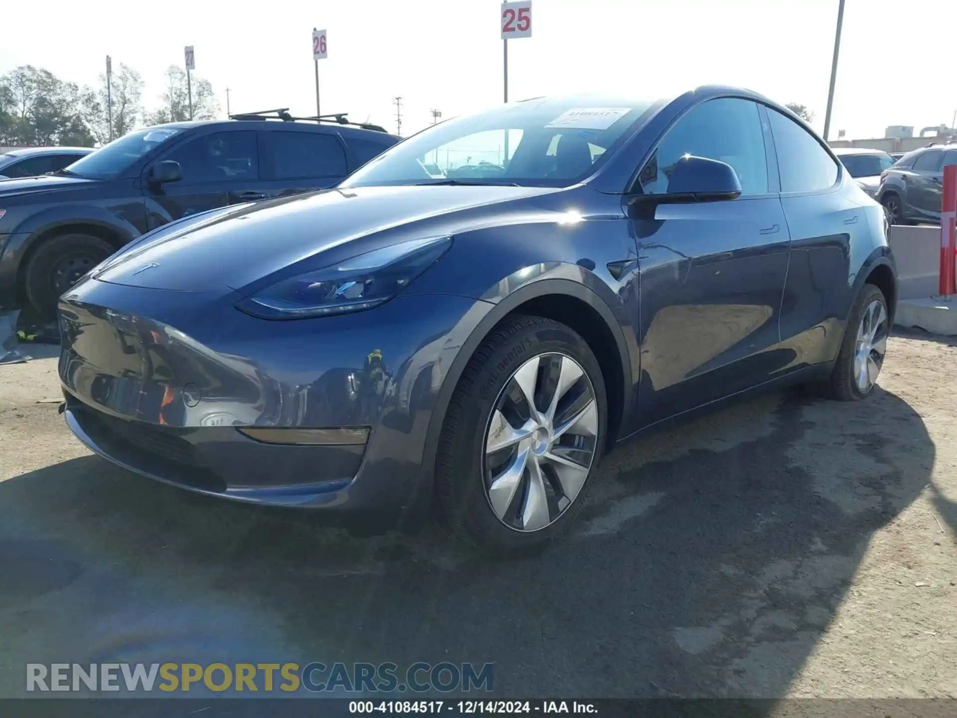 2 fotografías del automóvil dañado 7SAYGDEDXPF968820 TESLA MODEL Y 2023