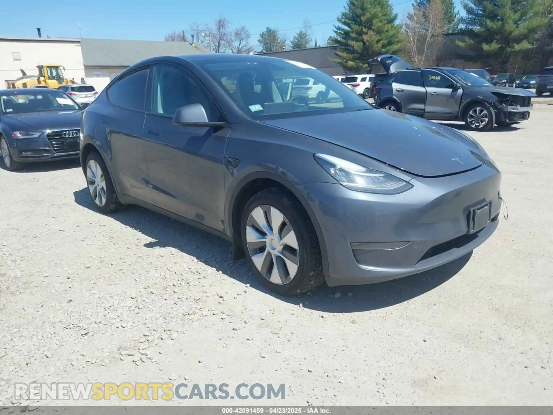 1 Photograph of a damaged car 7SAYGDEE0PA033019 TESLA MODEL Y 2023