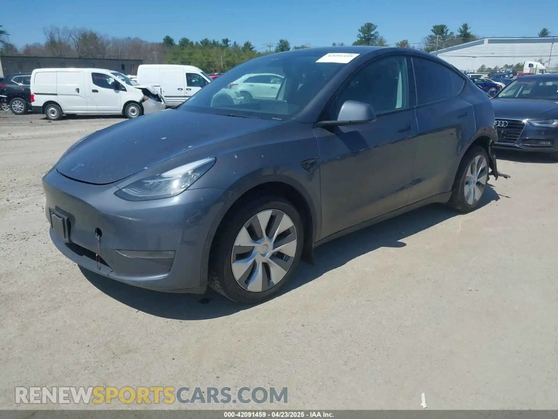 2 Photograph of a damaged car 7SAYGDEE0PA033019 TESLA MODEL Y 2023
