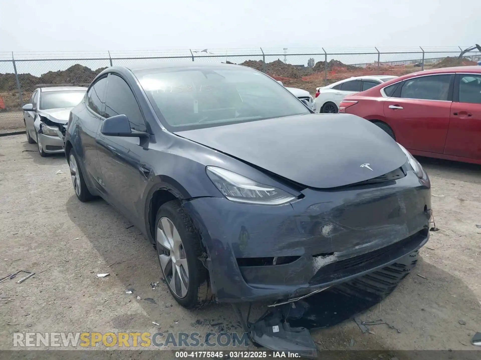 1 fotografías del automóvil dañado 7SAYGDEE0PA036048 TESLA MODEL Y 2023