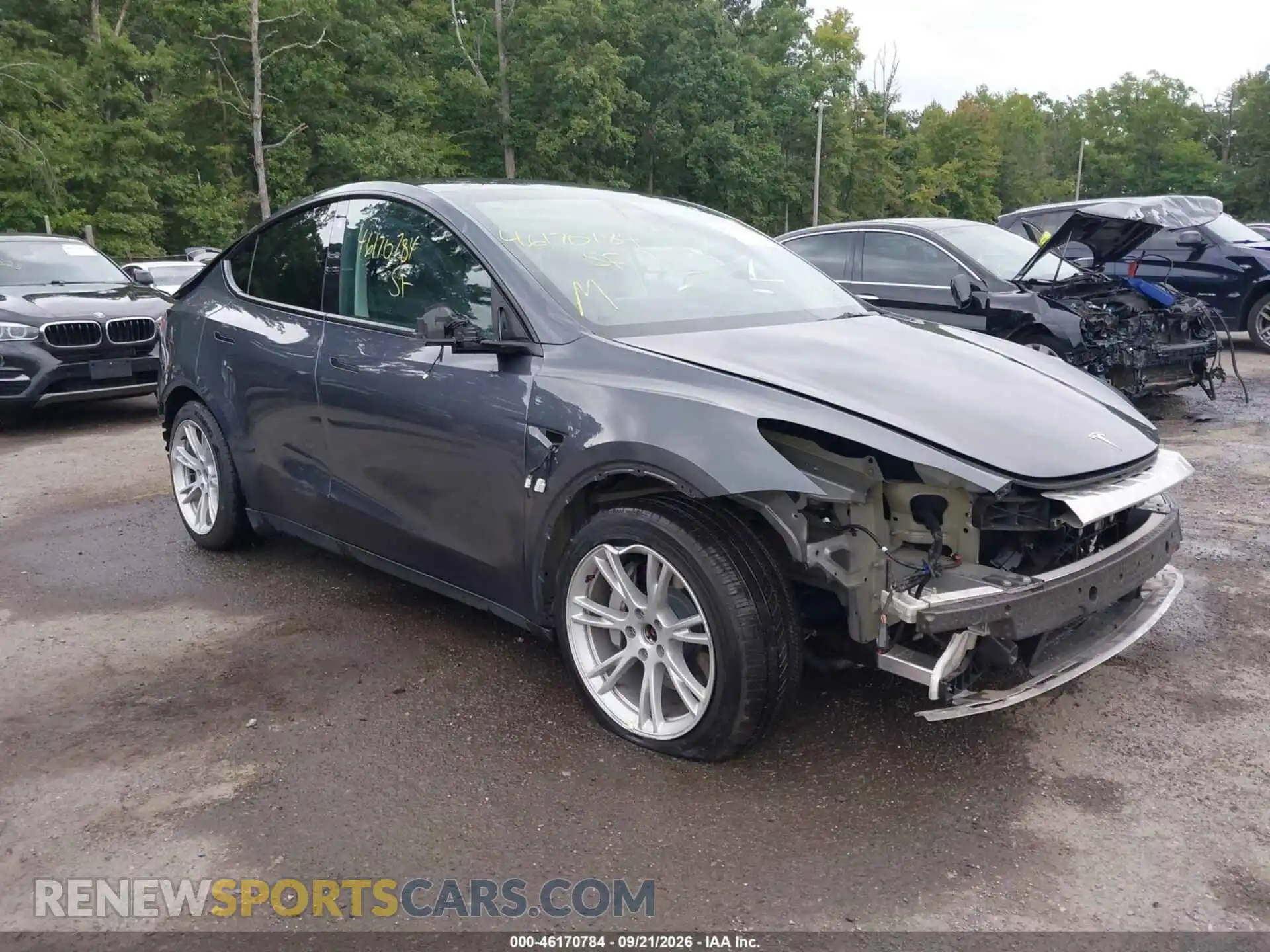 1 Photograph of a damaged car 7SAYGDEE0PA040309 TESLA MODEL Y 2023