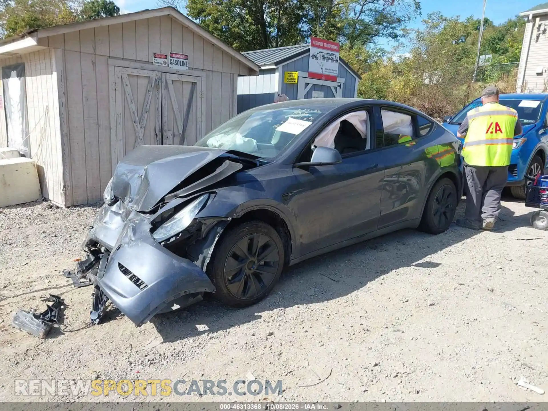 2 Photograph of a damaged car 7SAYGDEE0PA040911 TESLA MODEL Y 2023