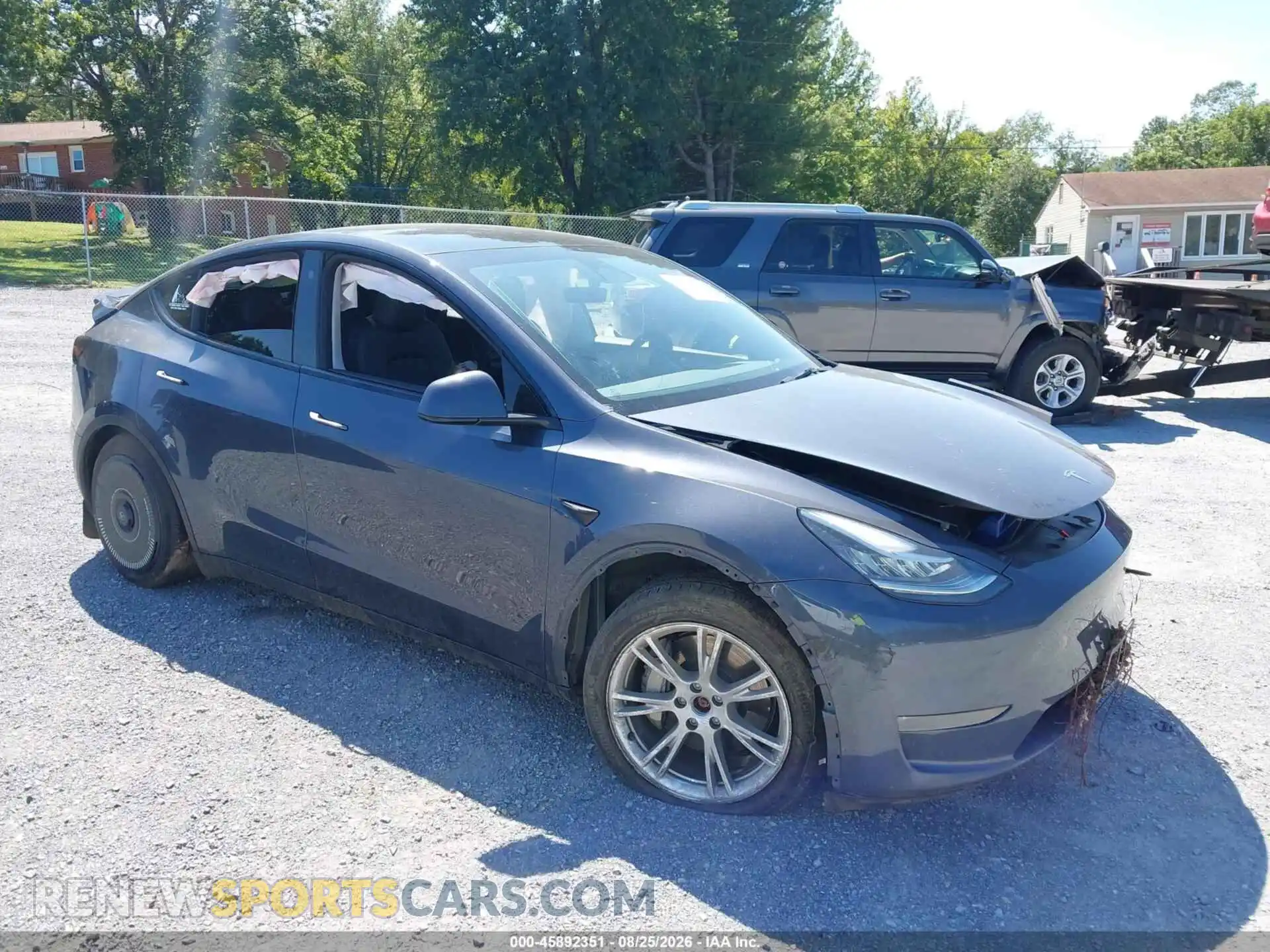 1 Photograph of a damaged car 7SAYGDEE0PA054467 TESLA MODEL Y 2023