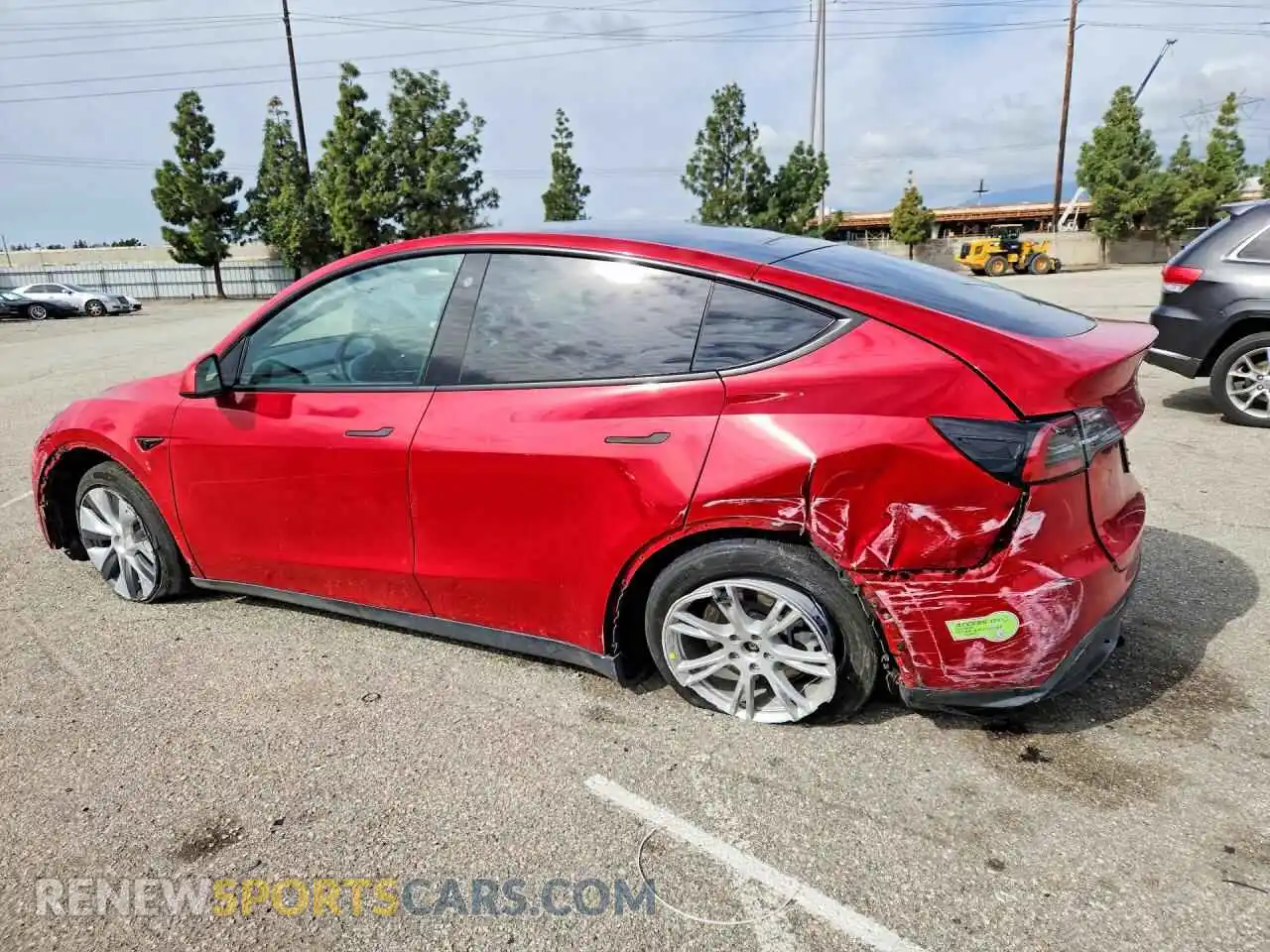 2 Photograph of a damaged car 7SAYGDEE0PA055795 TESLA MODEL Y 2023