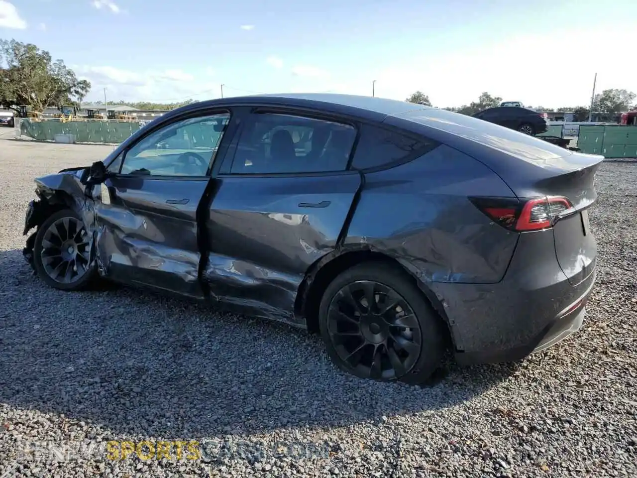 2 Photograph of a damaged car 7SAYGDEE0PA056932 TESLA MODEL Y 2023