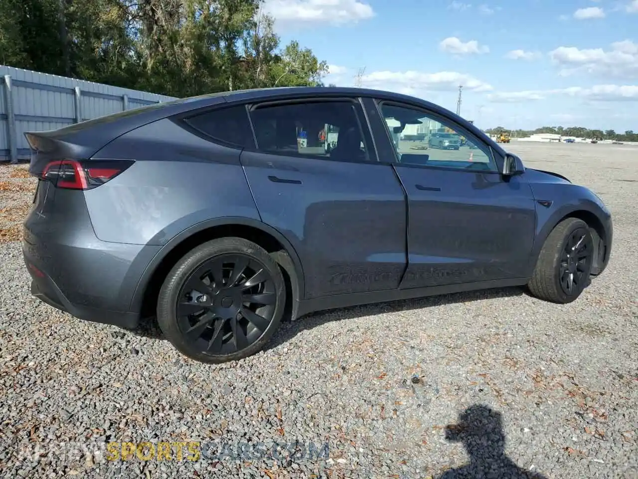 3 Photograph of a damaged car 7SAYGDEE0PA056932 TESLA MODEL Y 2023