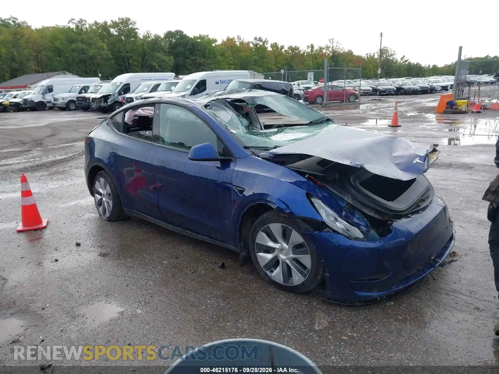 1 fotografías del automóvil dañado 7SAYGDEE0PA059040 TESLA MODEL Y 2023