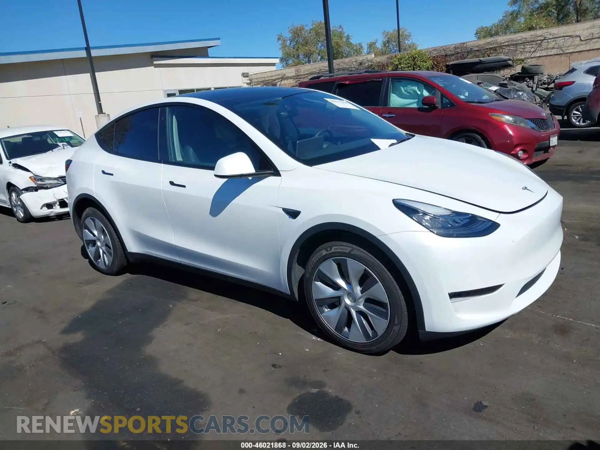 1 Фотография поврежденного автомобиля 7SAYGDEE0PA062763 TESLA MODEL Y 2023