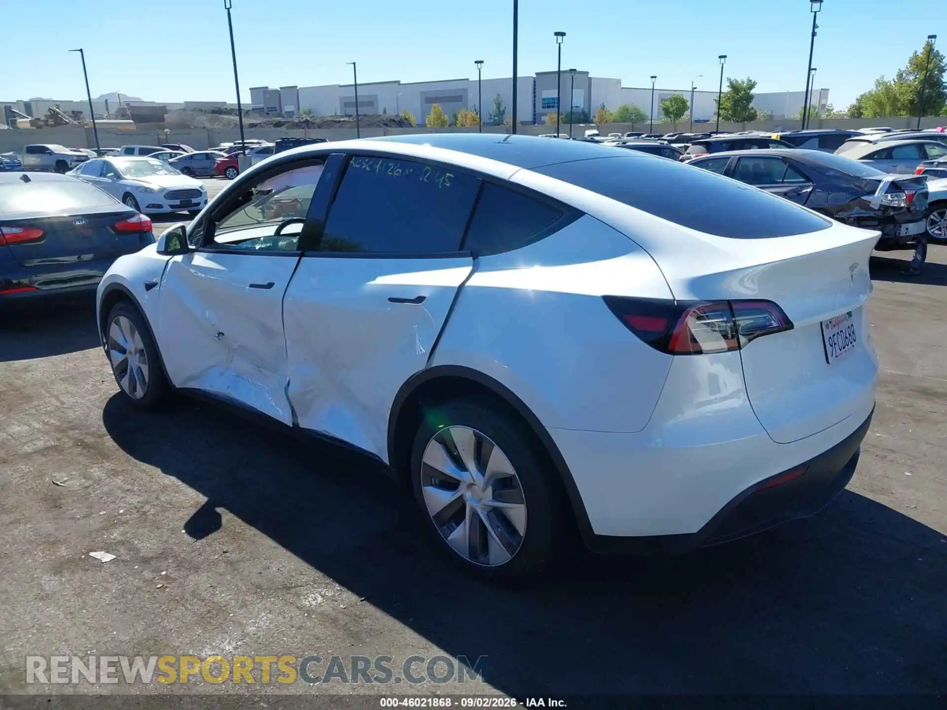 3 Фотография поврежденного автомобиля 7SAYGDEE0PA062763 TESLA MODEL Y 2023