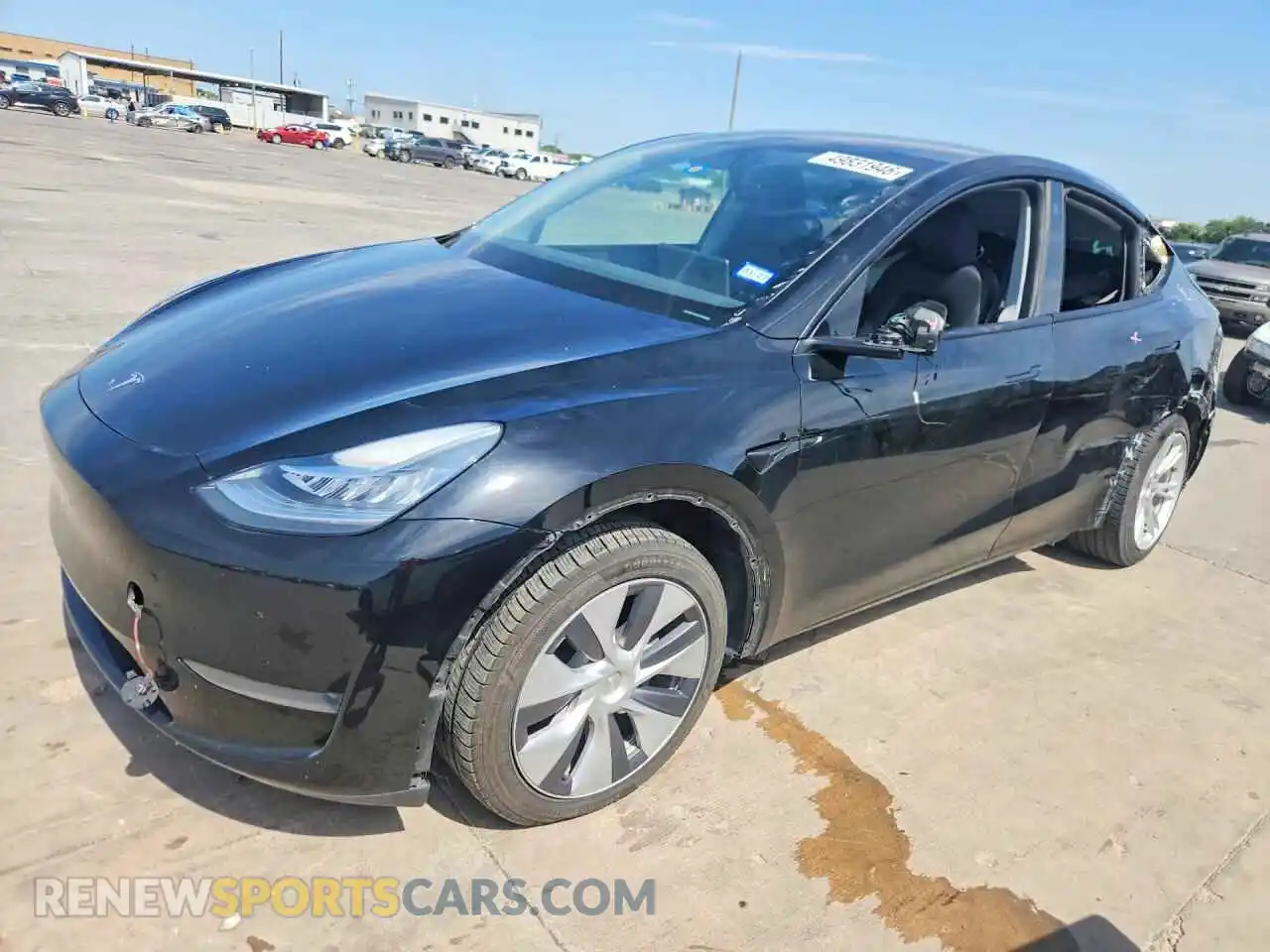 1 Photograph of a damaged car 7SAYGDEE0PA068272 TESLA MODEL Y 2023