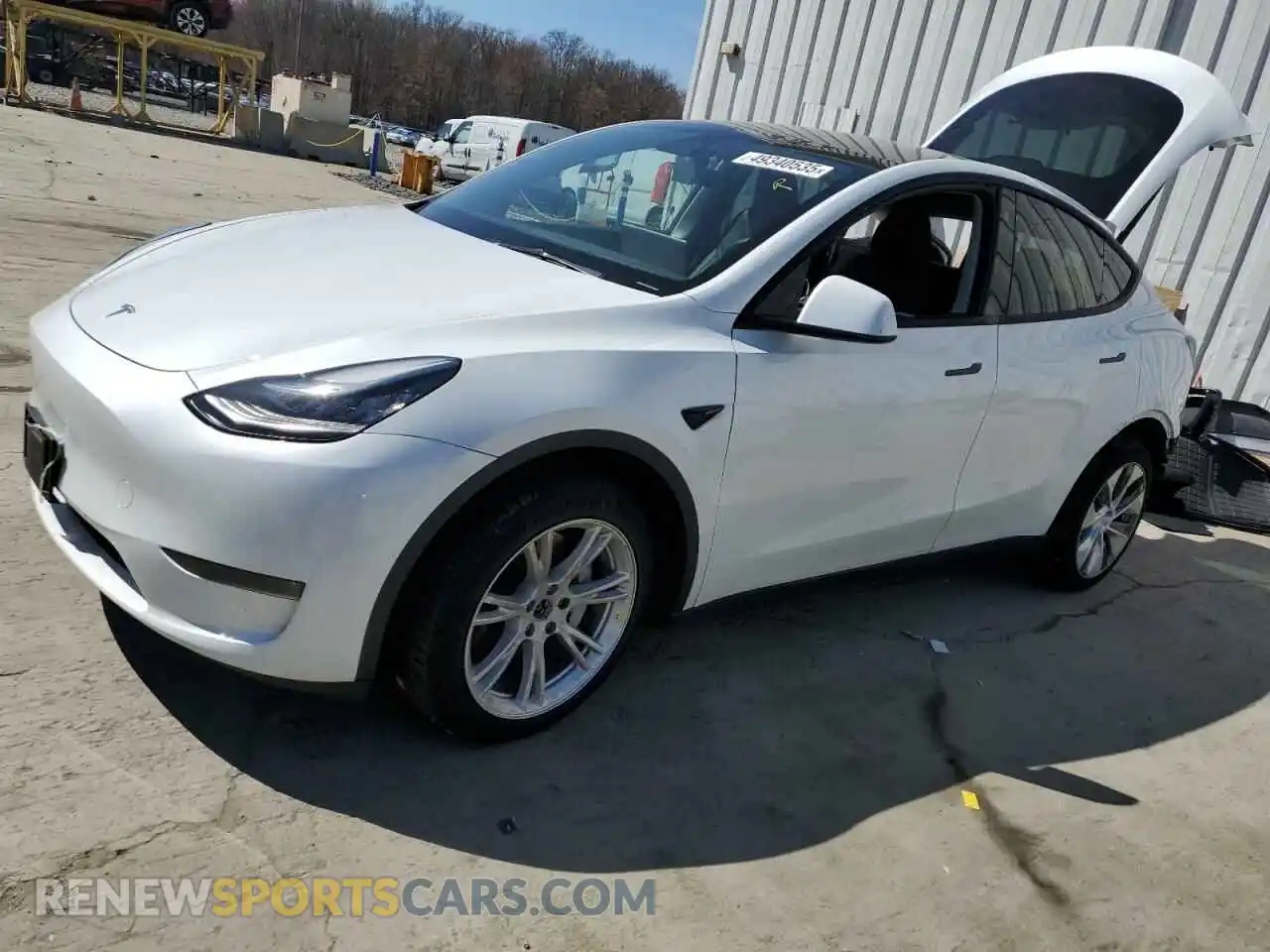 1 Photograph of a damaged car 7SAYGDEE0PA069003 TESLA MODEL Y 2023