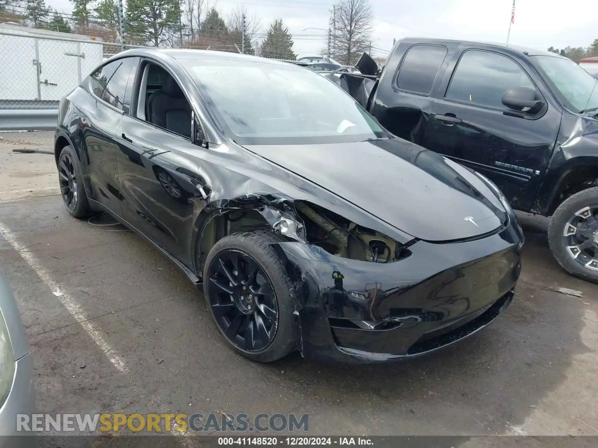 1 Photograph of a damaged car 7SAYGDEE0PA098842 TESLA MODEL Y 2023