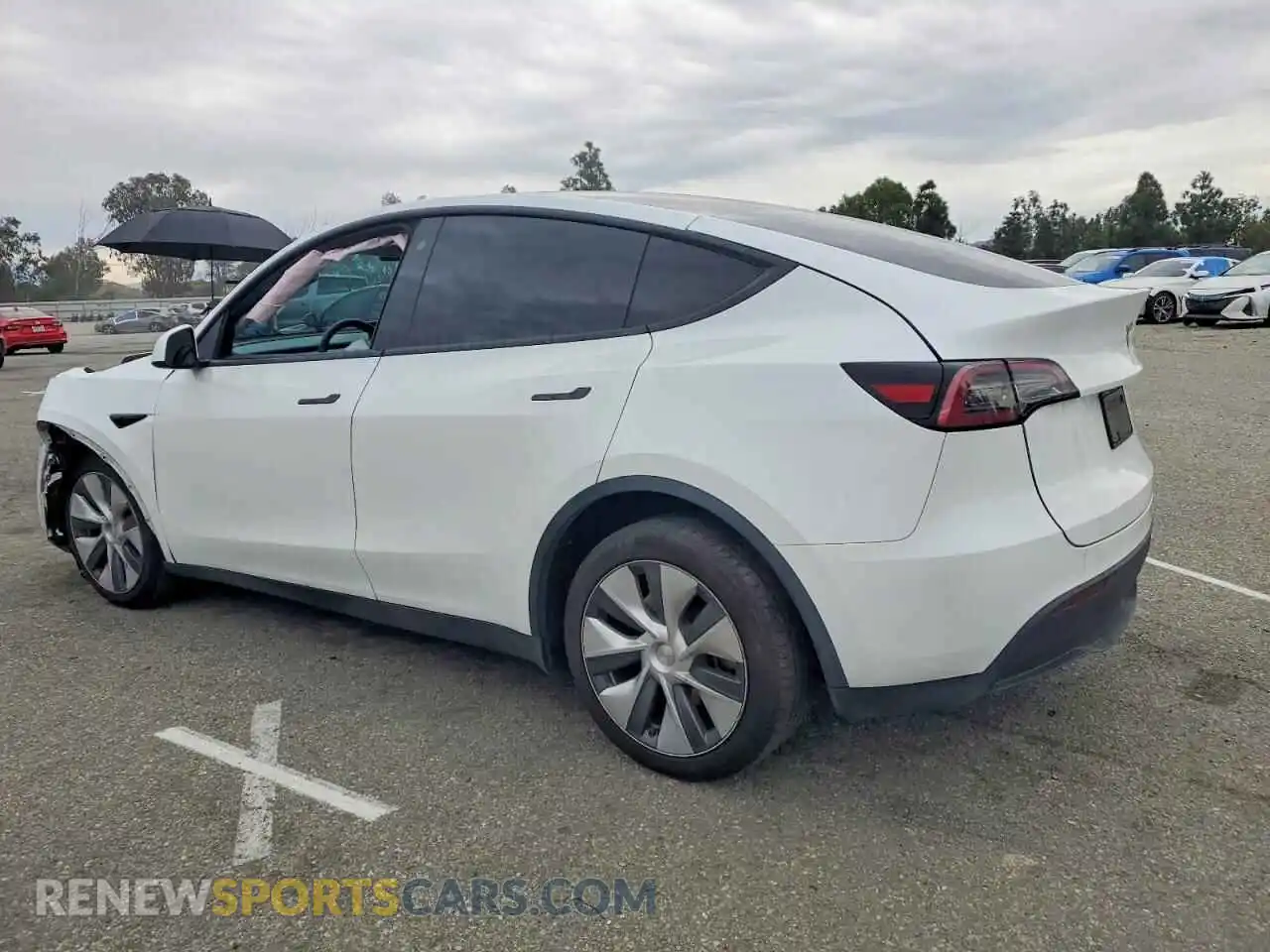2 Photograph of a damaged car 7SAYGDEE0PA113484 TESLA MODEL Y 2023