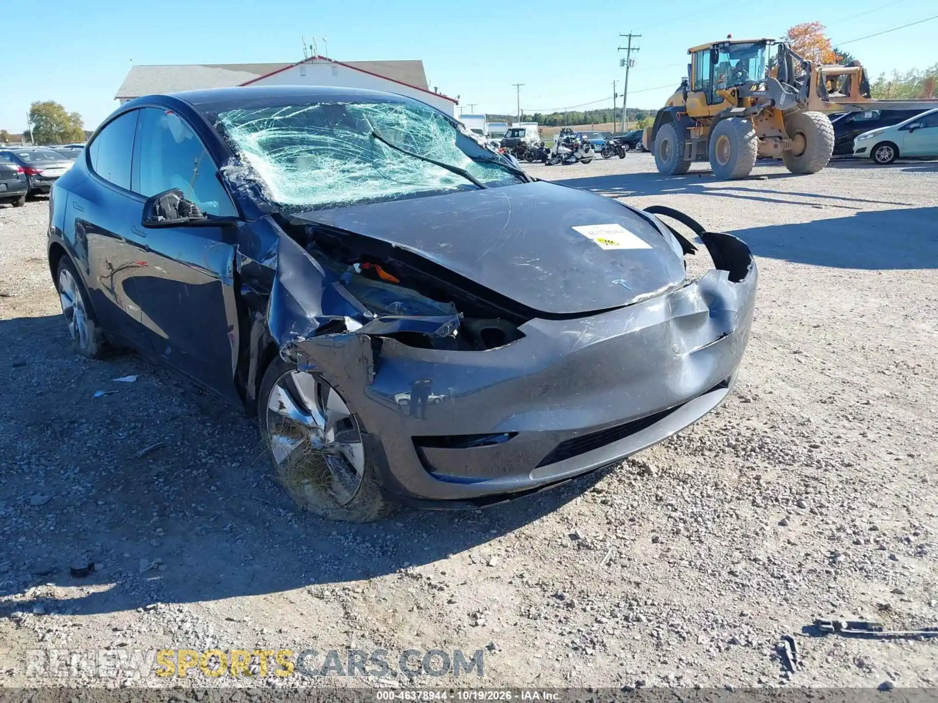 1 Photograph of a damaged car 7SAYGDEE0PA119530 TESLA MODEL Y 2023
