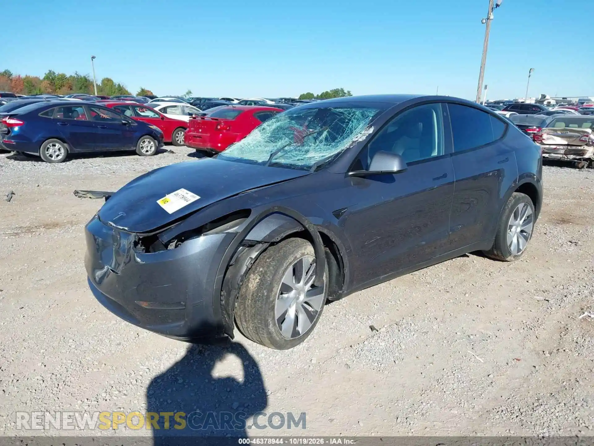 2 Photograph of a damaged car 7SAYGDEE0PA119530 TESLA MODEL Y 2023