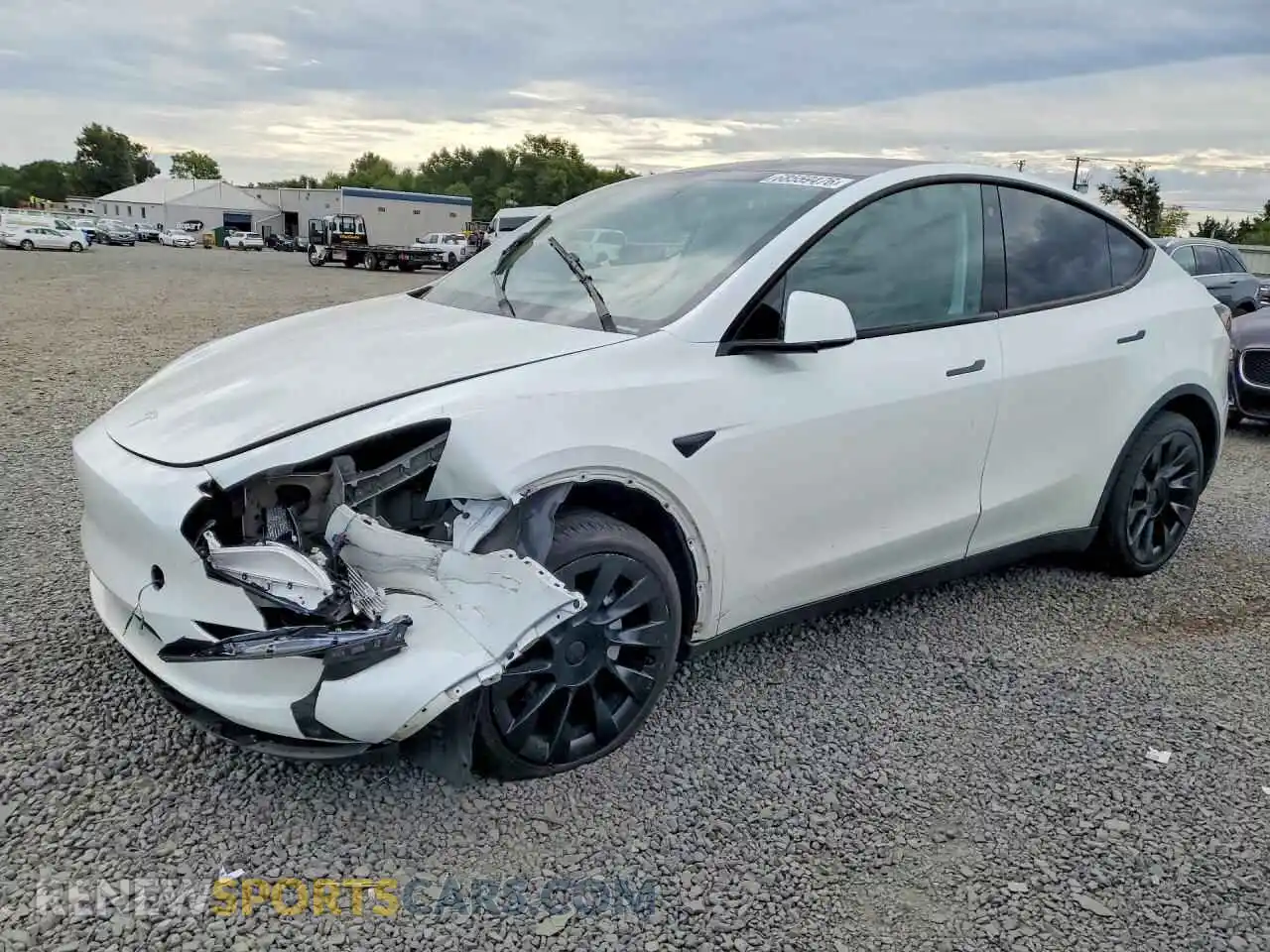 1 Photograph of a damaged car 7SAYGDEE0PA128941 TESLA MODEL Y 2023