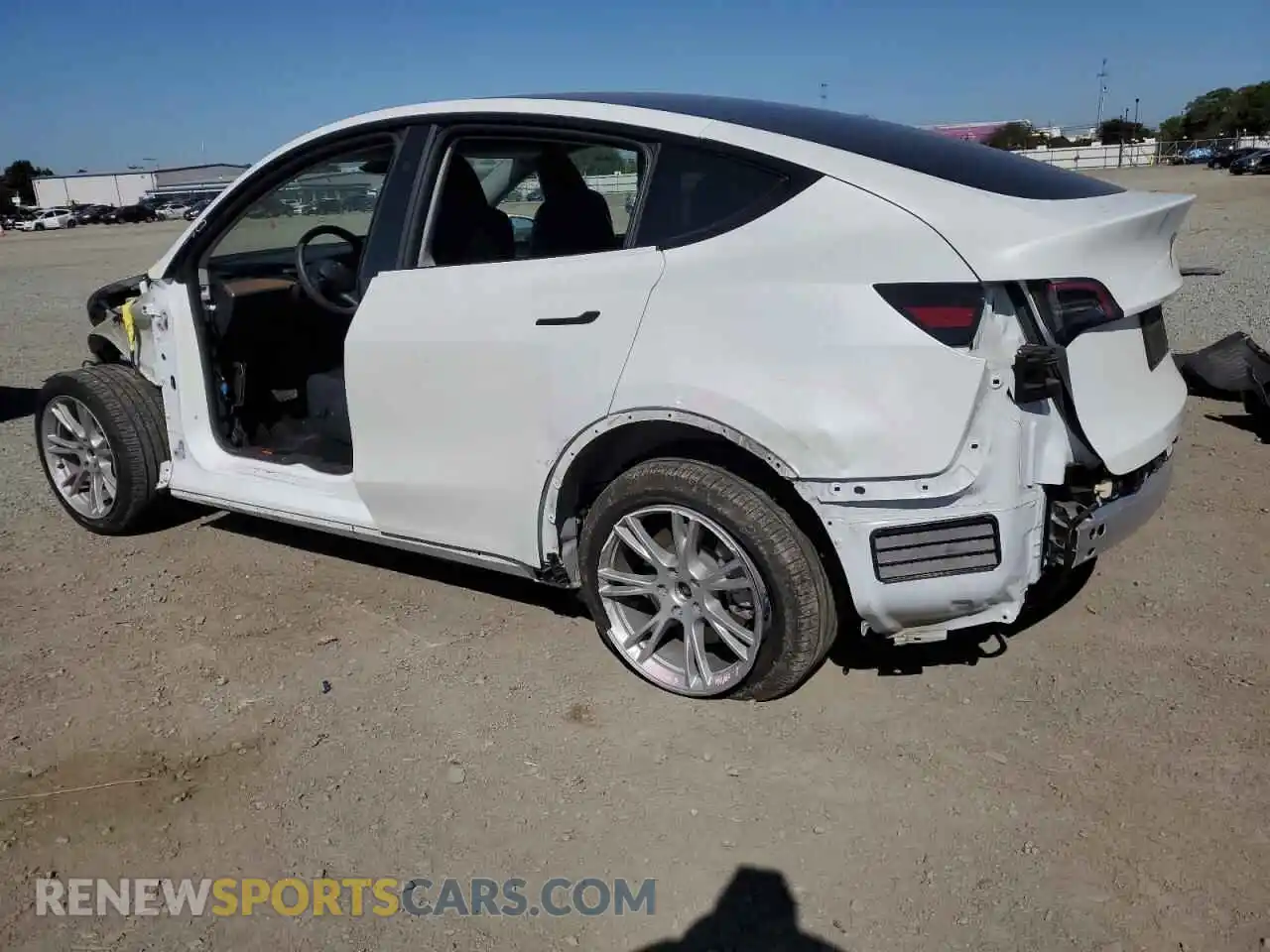 2 Photograph of a damaged car 7SAYGDEE0PA129717 TESLA MODEL Y 2023