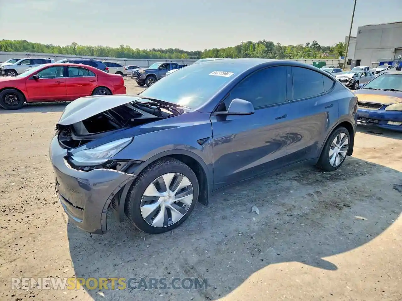 1 fotografías del automóvil dañado 7SAYGDEE0PA145531 TESLA MODEL Y 2023
