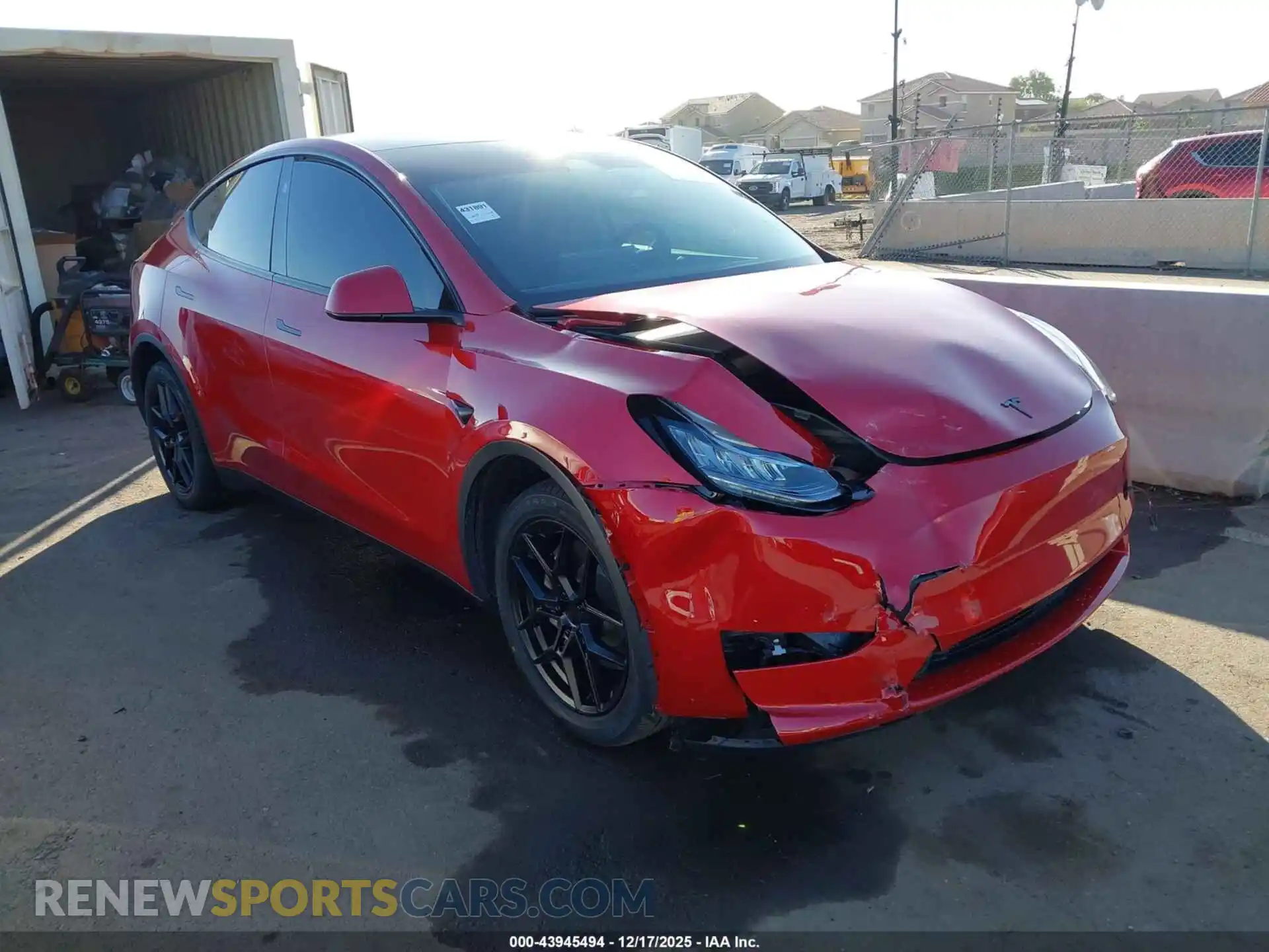 1 Photograph of a damaged car 7SAYGDEE0PA145965 TESLA MODEL Y 2023