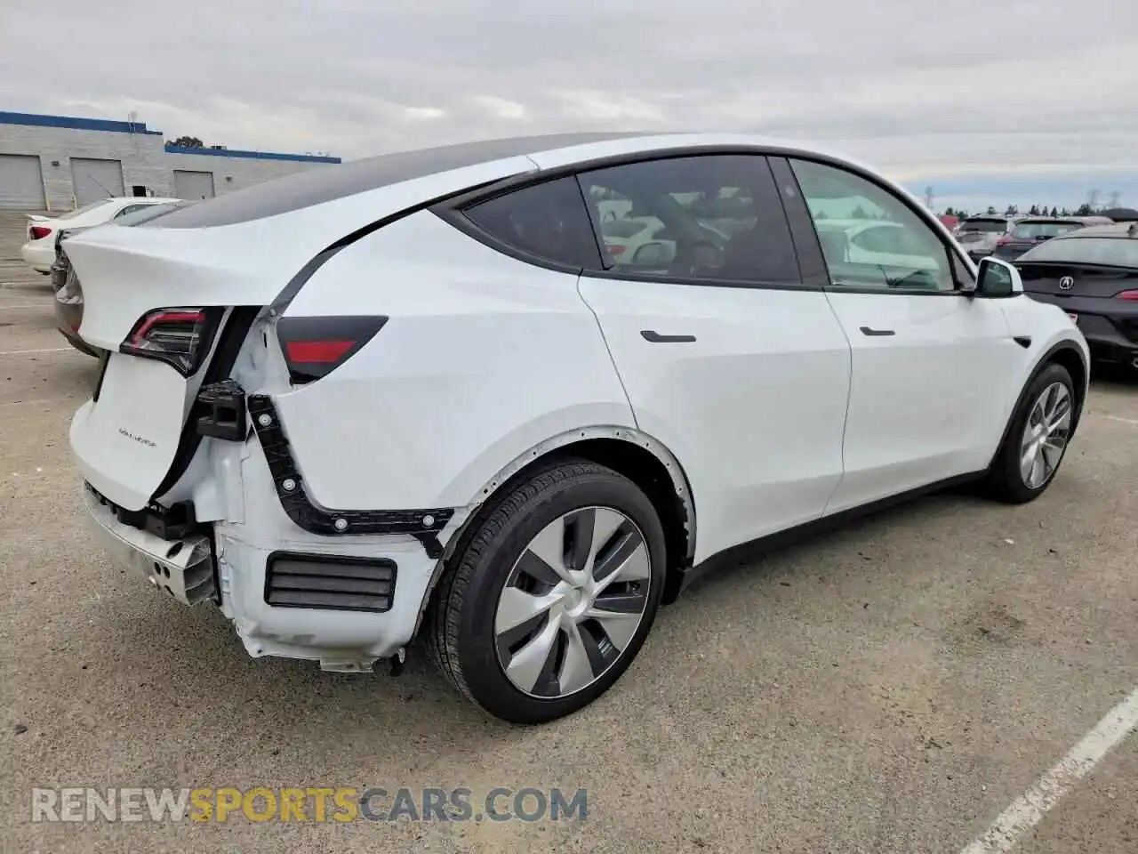 3 Photograph of a damaged car 7SAYGDEE0PA153306 TESLA MODEL Y 2023