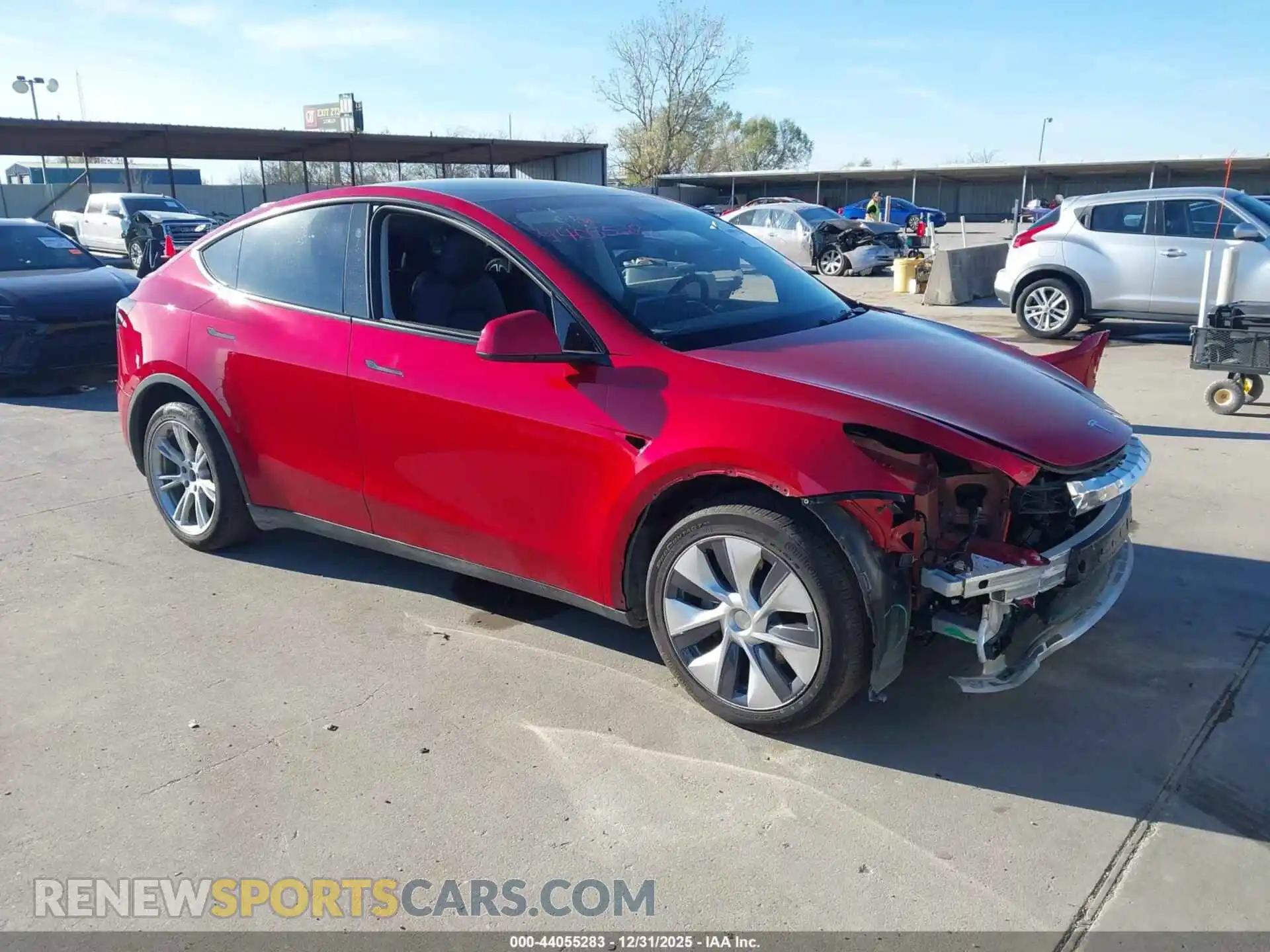 1 fotografías del automóvil dañado 7SAYGDEE0PA160028 TESLA MODEL Y 2023