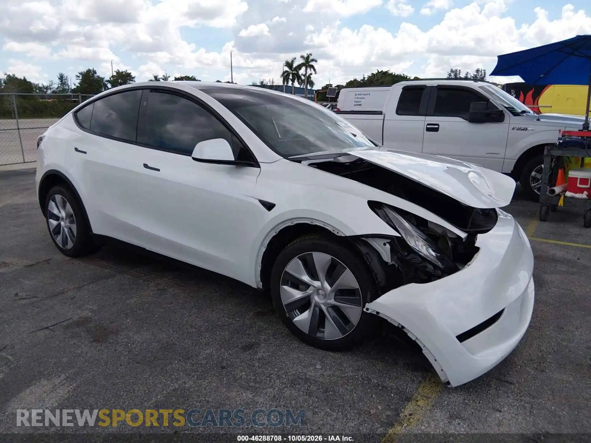 1 Photograph of a damaged car 7SAYGDEE0PA161437 TESLA MODEL Y 2023