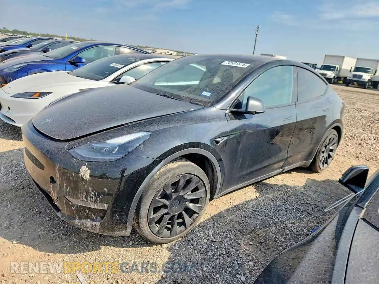 1 Photograph of a damaged car 7SAYGDEE0PA163415 TESLA MODEL Y 2023
