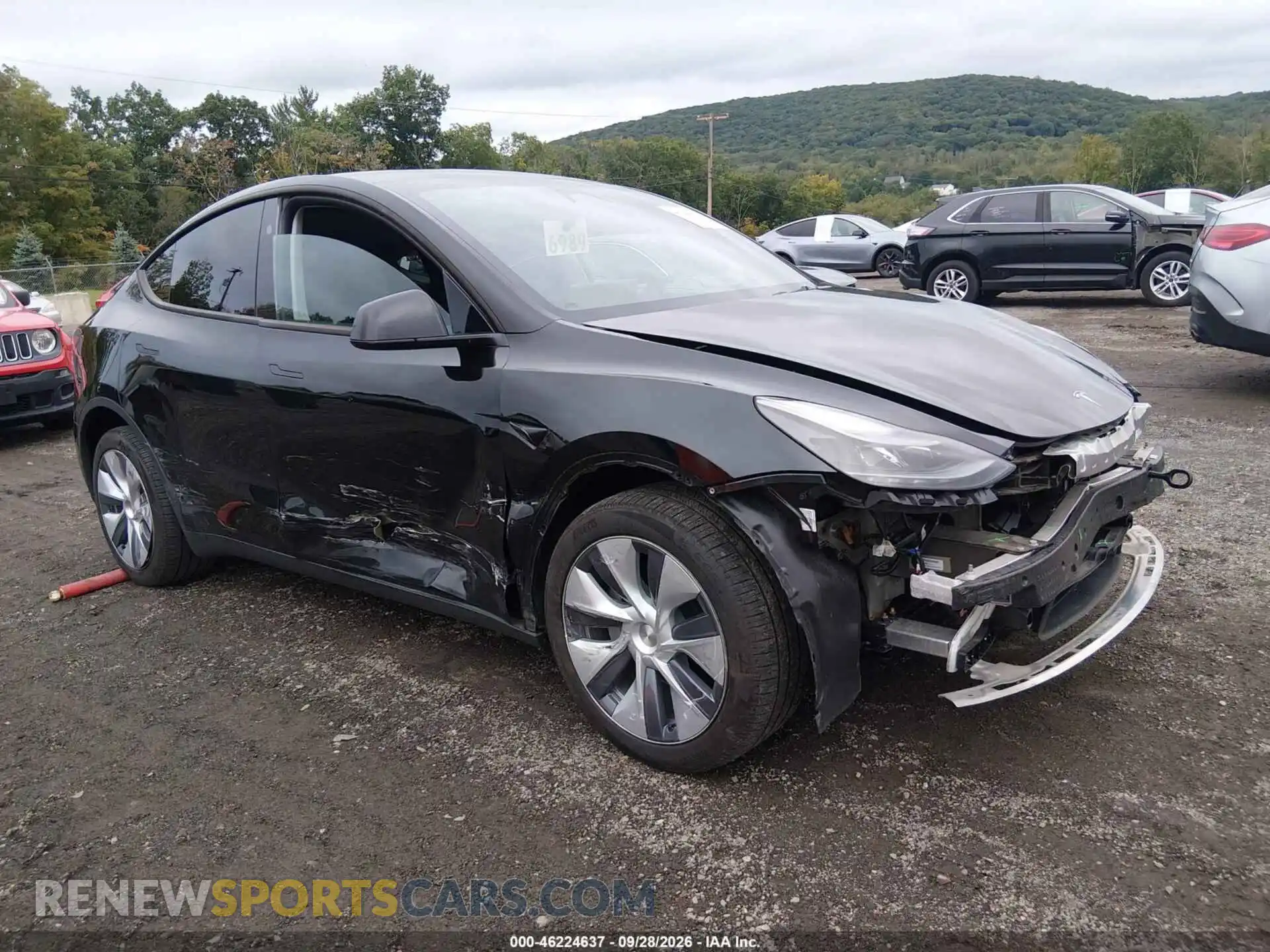 1 Photograph of a damaged car 7SAYGDEE0PA171286 TESLA MODEL Y 2023
