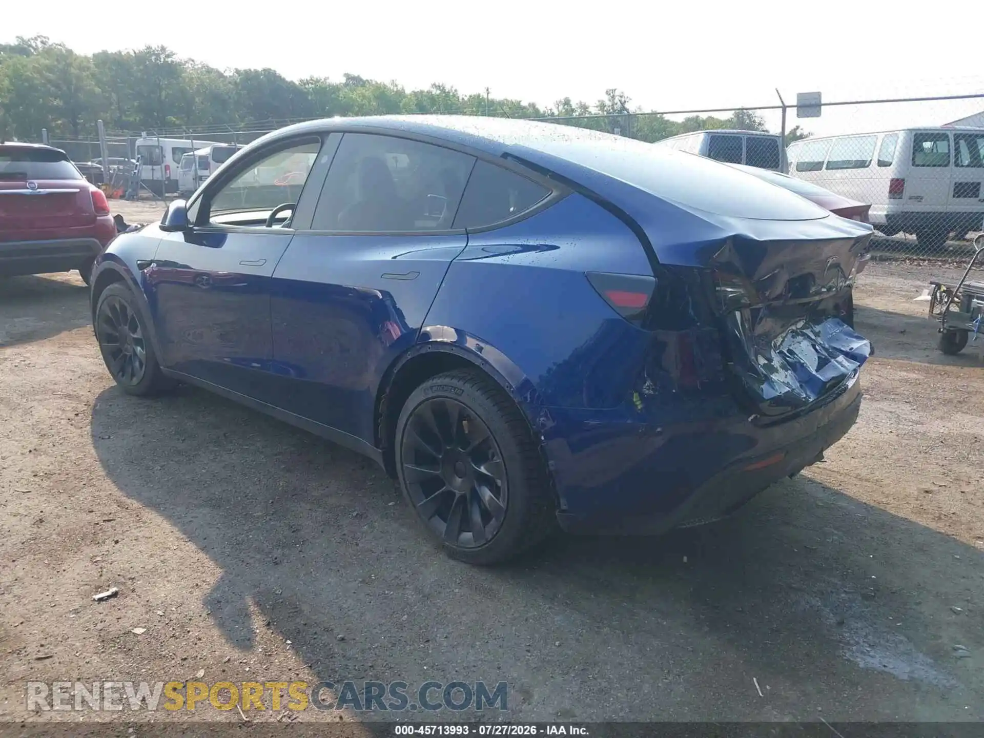 3 Фотография поврежденного автомобиля 7SAYGDEE0PA174169 TESLA MODEL Y 2023