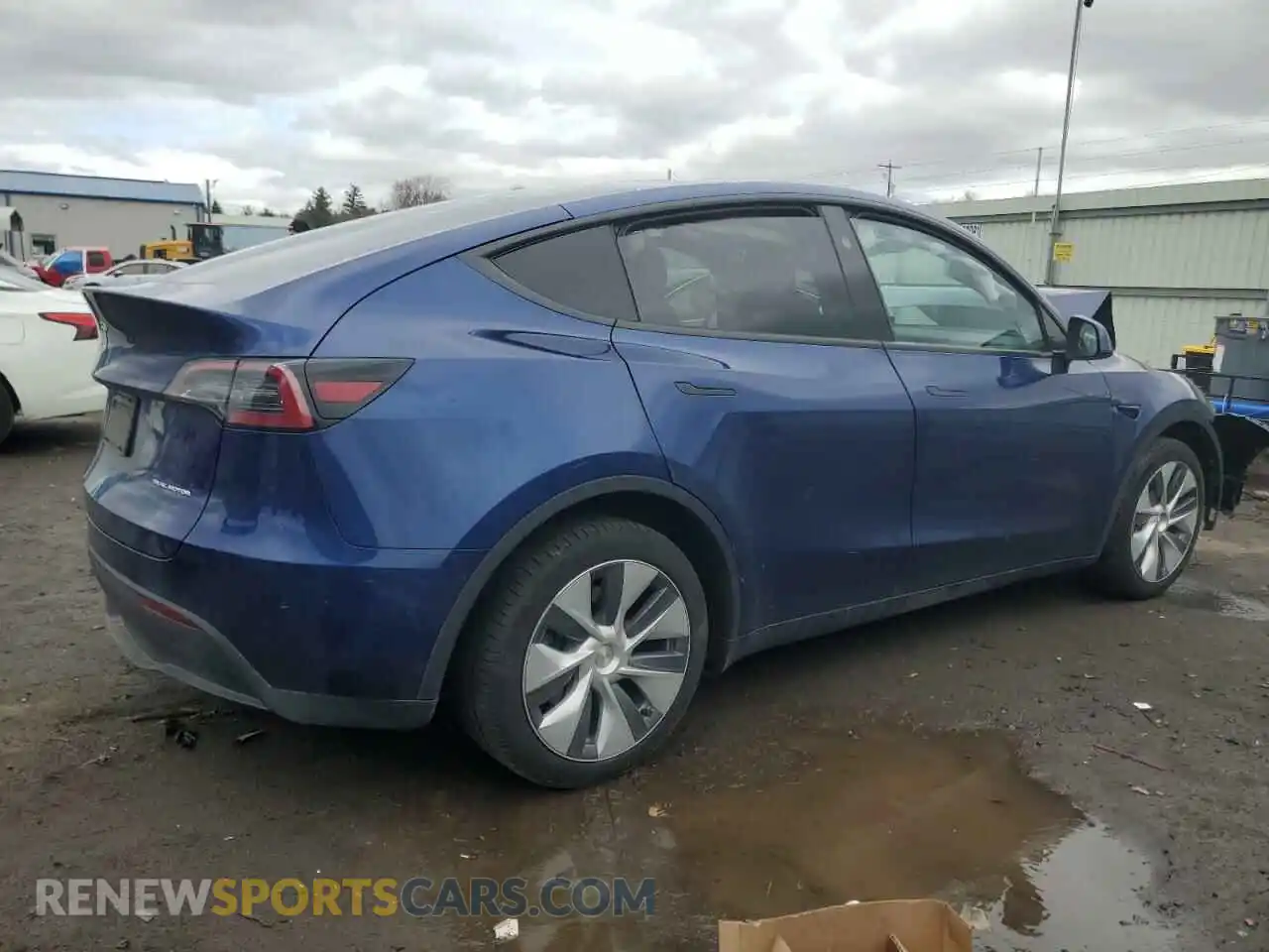 3 fotografías del automóvil dañado 7SAYGDEE0PA175032 TESLA MODEL Y 2023