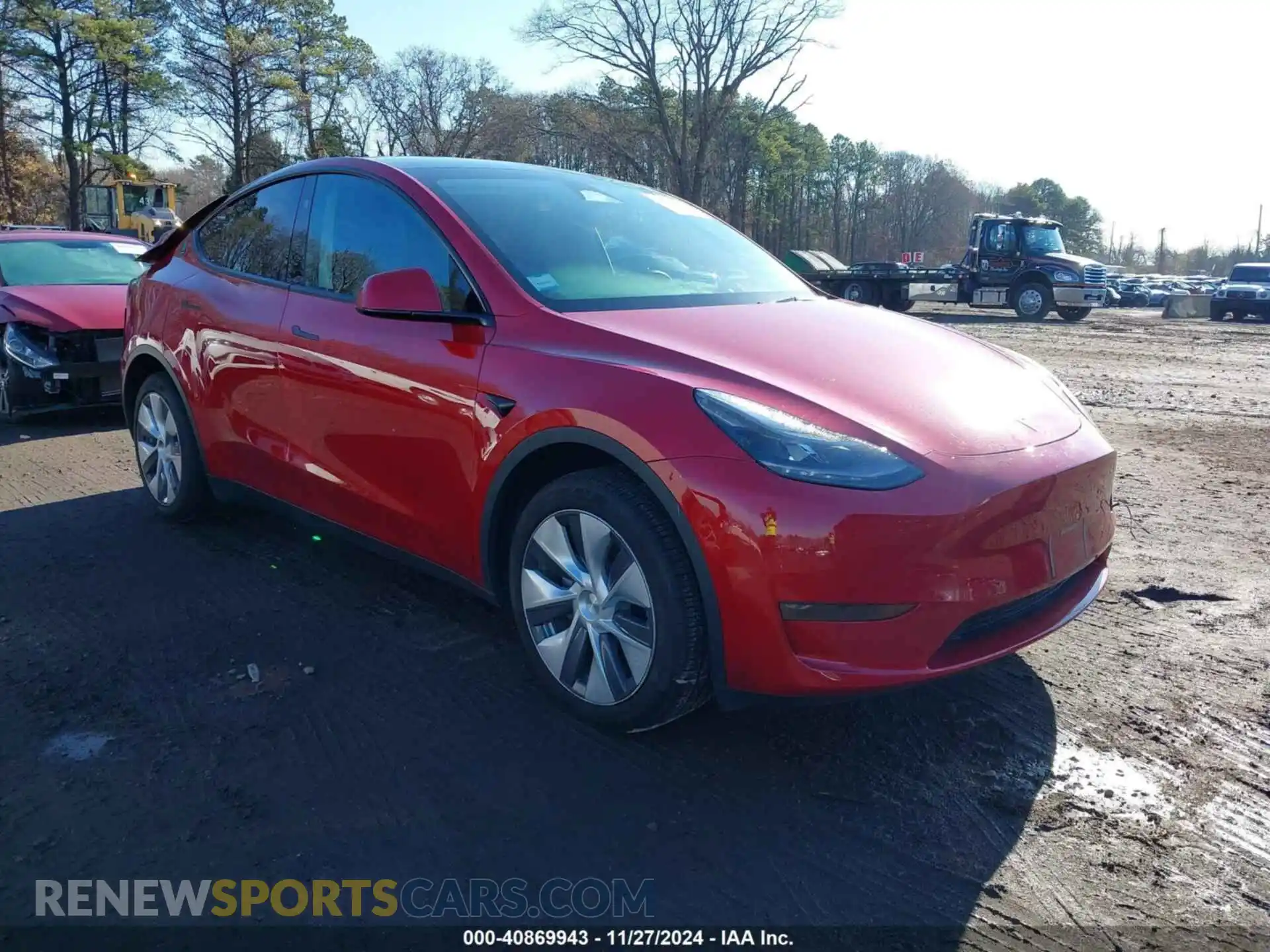 1 Photograph of a damaged car 7SAYGDEE0PA175922 TESLA MODEL Y 2023