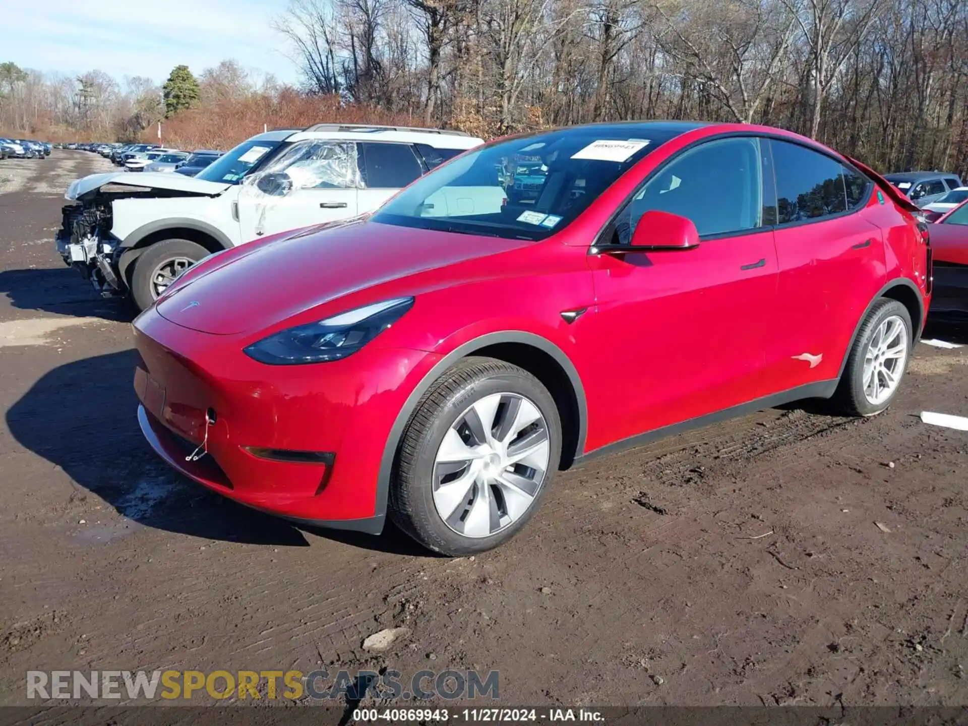 2 Photograph of a damaged car 7SAYGDEE0PA175922 TESLA MODEL Y 2023