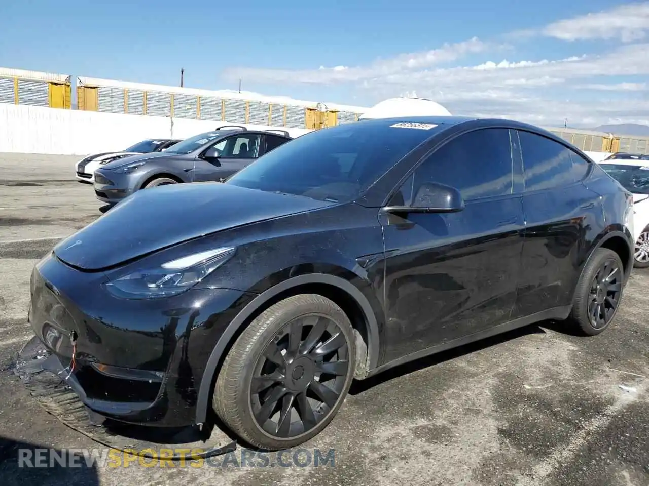 1 Photograph of a damaged car 7SAYGDEE0PA176391 TESLA MODEL Y 2023
