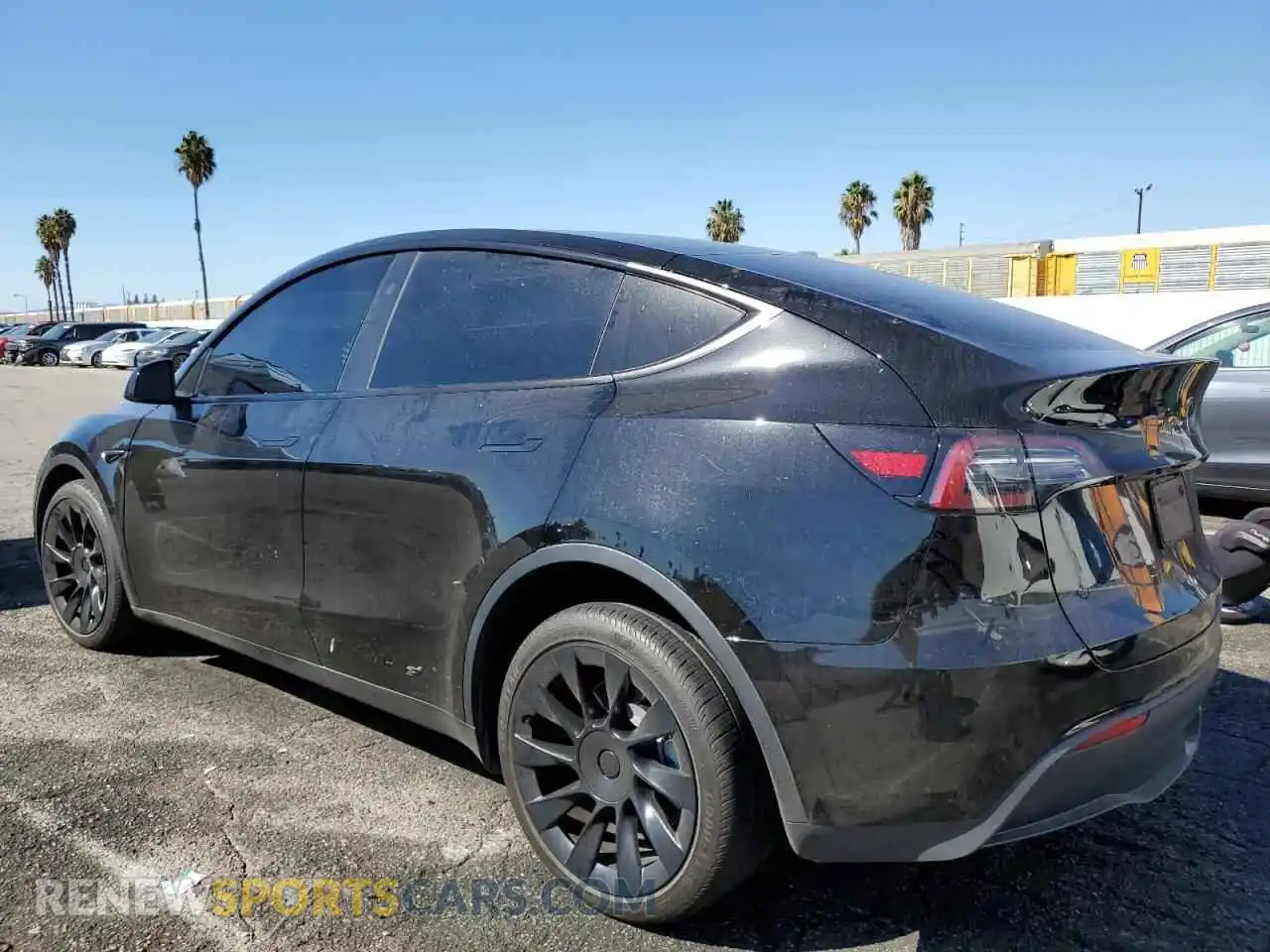 2 Photograph of a damaged car 7SAYGDEE0PA176391 TESLA MODEL Y 2023