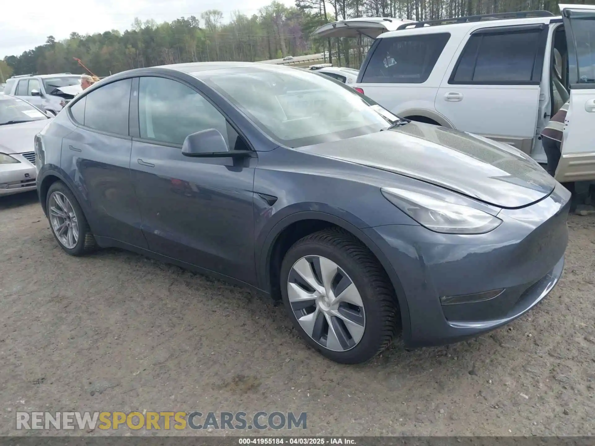 1 Photograph of a damaged car 7SAYGDEE0PA177332 TESLA MODEL Y 2023
