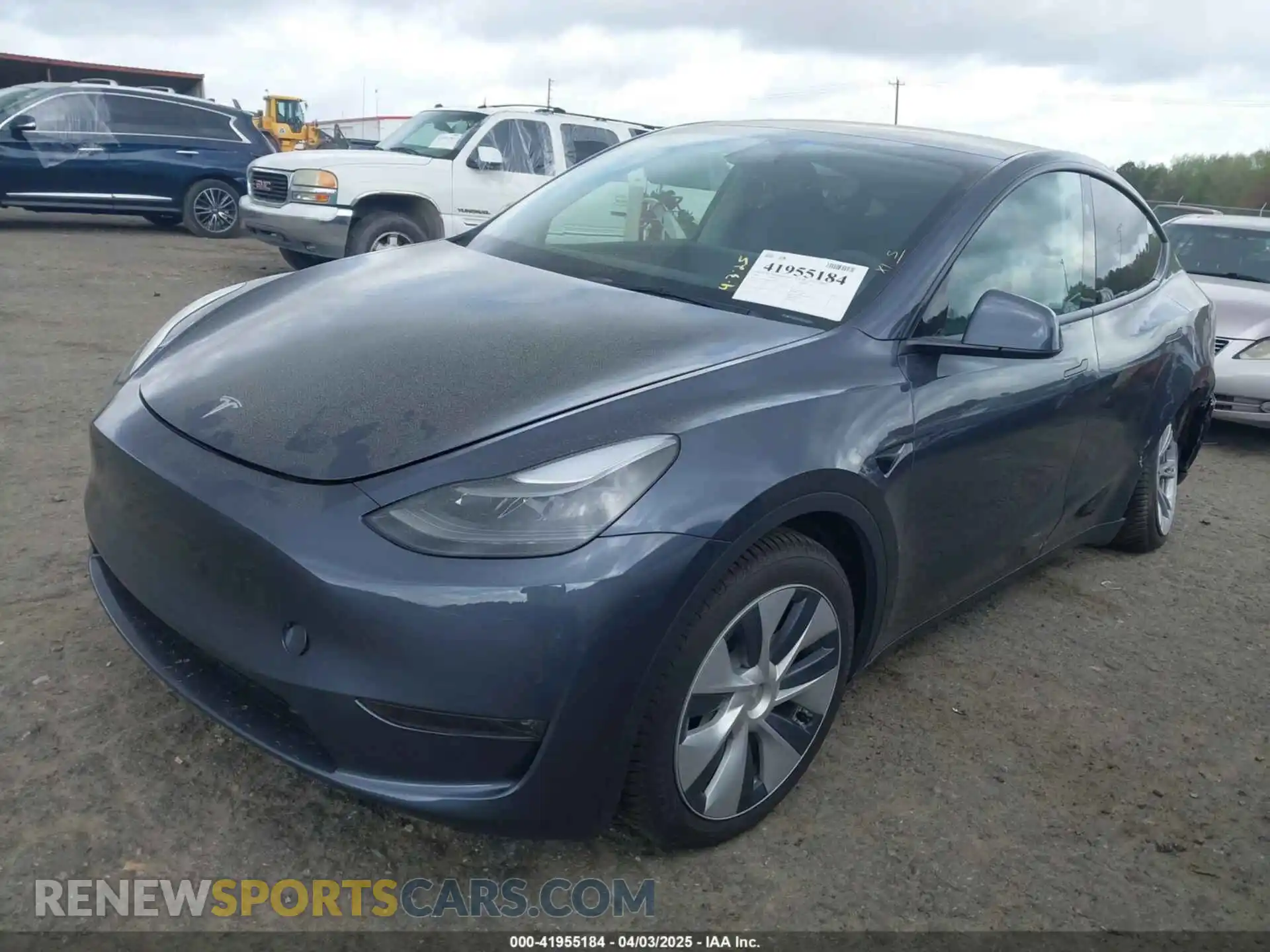 2 Photograph of a damaged car 7SAYGDEE0PA177332 TESLA MODEL Y 2023