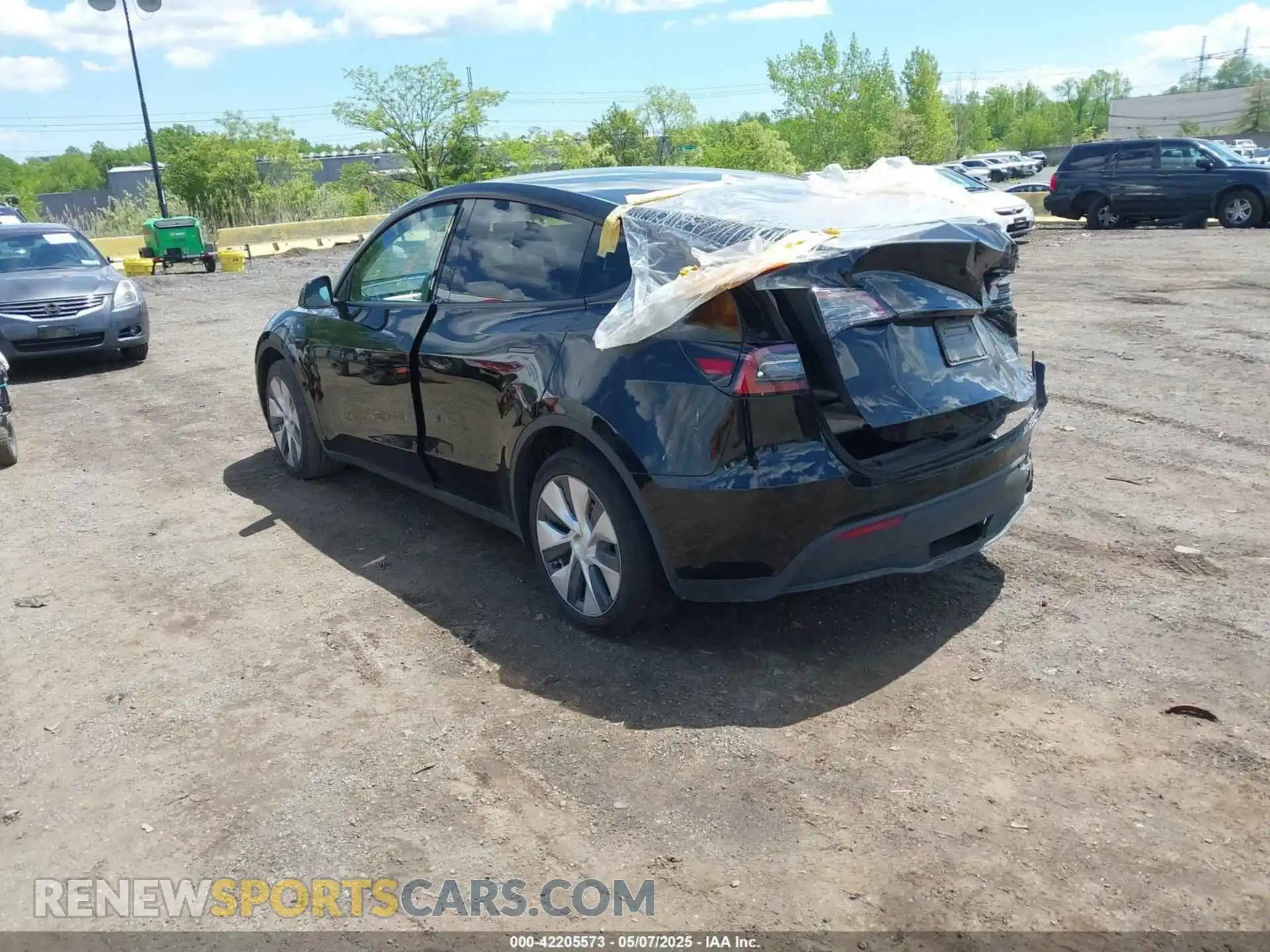 3 Photograph of a damaged car 7SAYGDEE0PA183891 TESLA MODEL Y 2023
