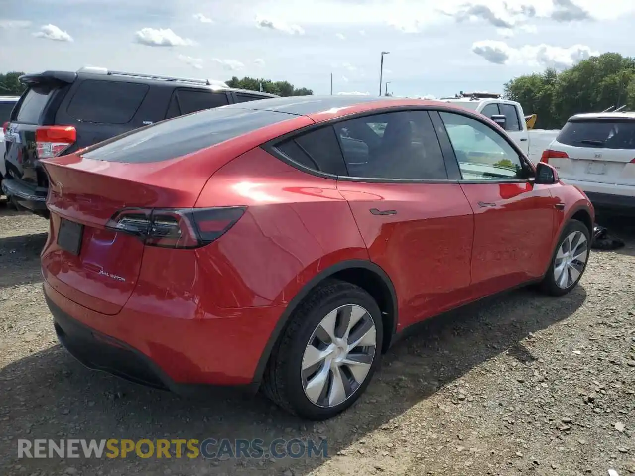 3 Photograph of a damaged car 7SAYGDEE0PA187990 TESLA MODEL Y 2023