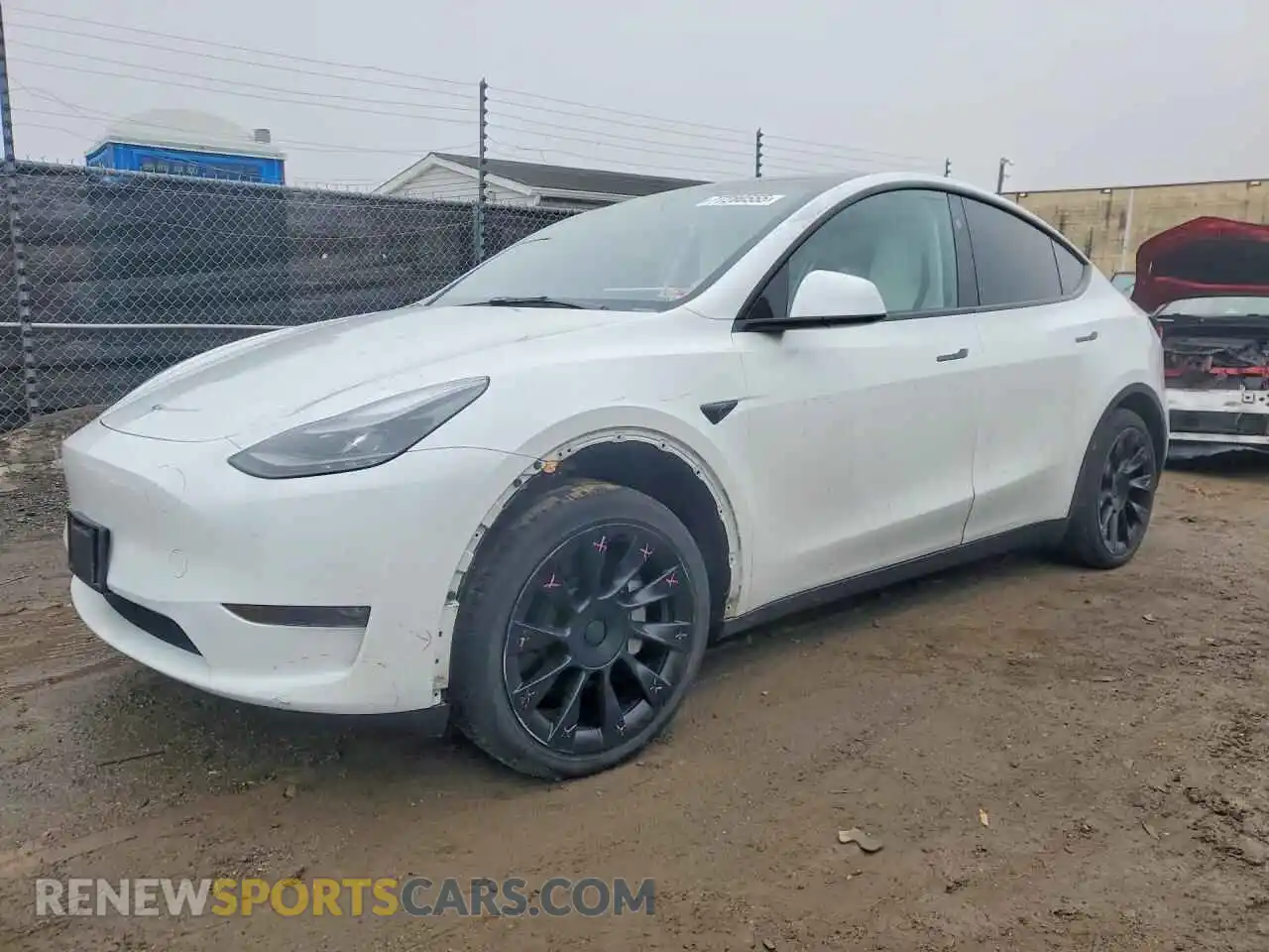 1 Photograph of a damaged car 7SAYGDEE0PA196415 TESLA MODEL Y 2023