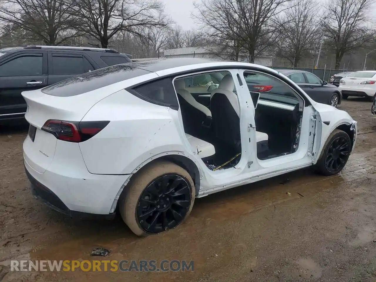 3 Photograph of a damaged car 7SAYGDEE0PA196415 TESLA MODEL Y 2023