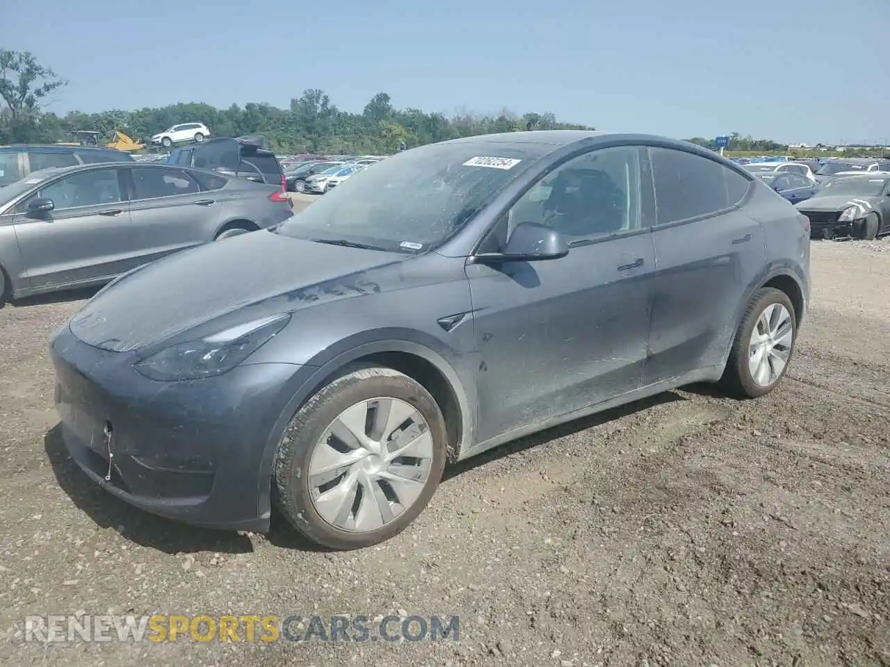 1 Photograph of a damaged car 7SAYGDEE0PA202486 TESLA MODEL Y 2023
